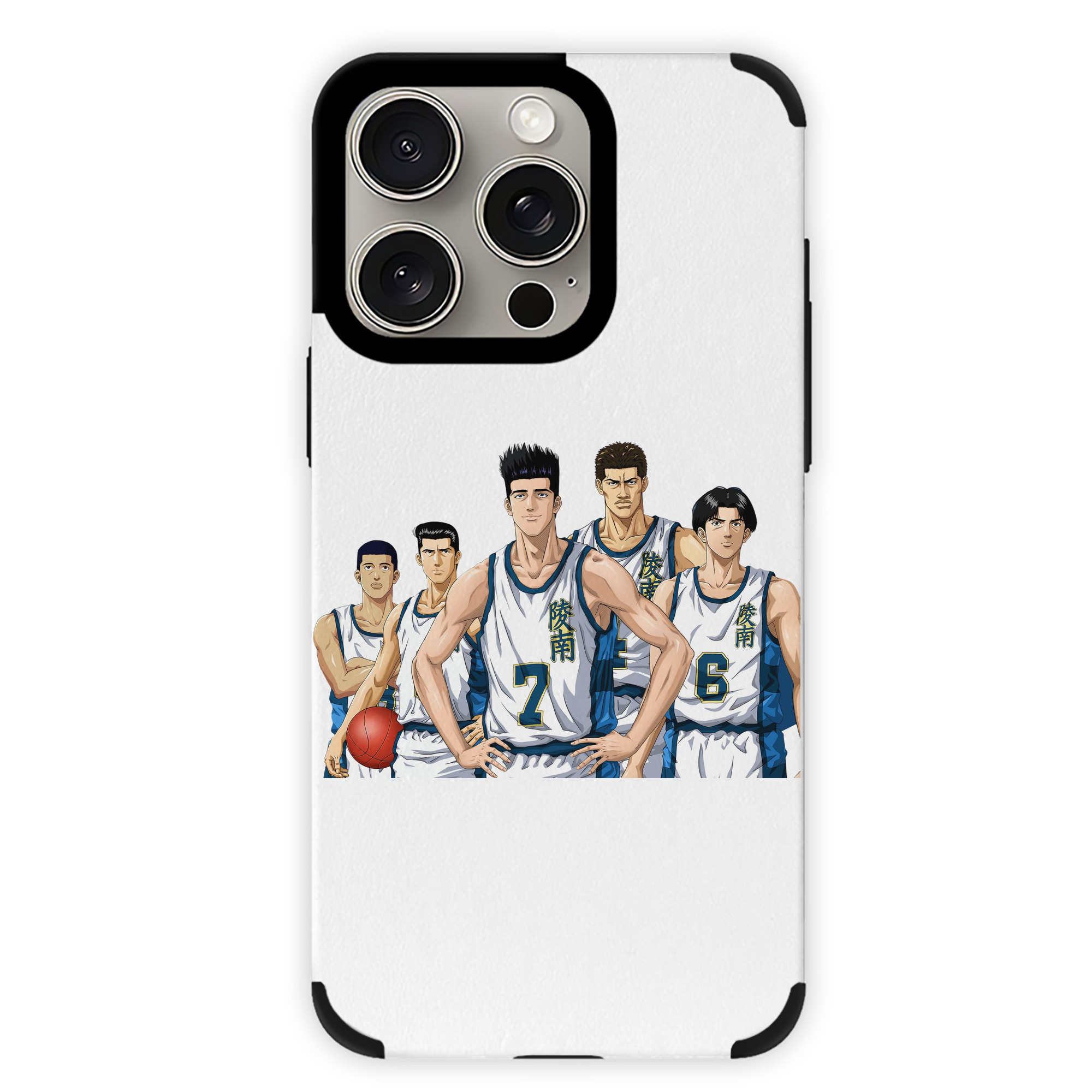 （画像用） SLAM DUNK／スラムダンク 【iPhone15ProMax対応】 PUレザー スマホケース 耐衝撃＆黄変防止