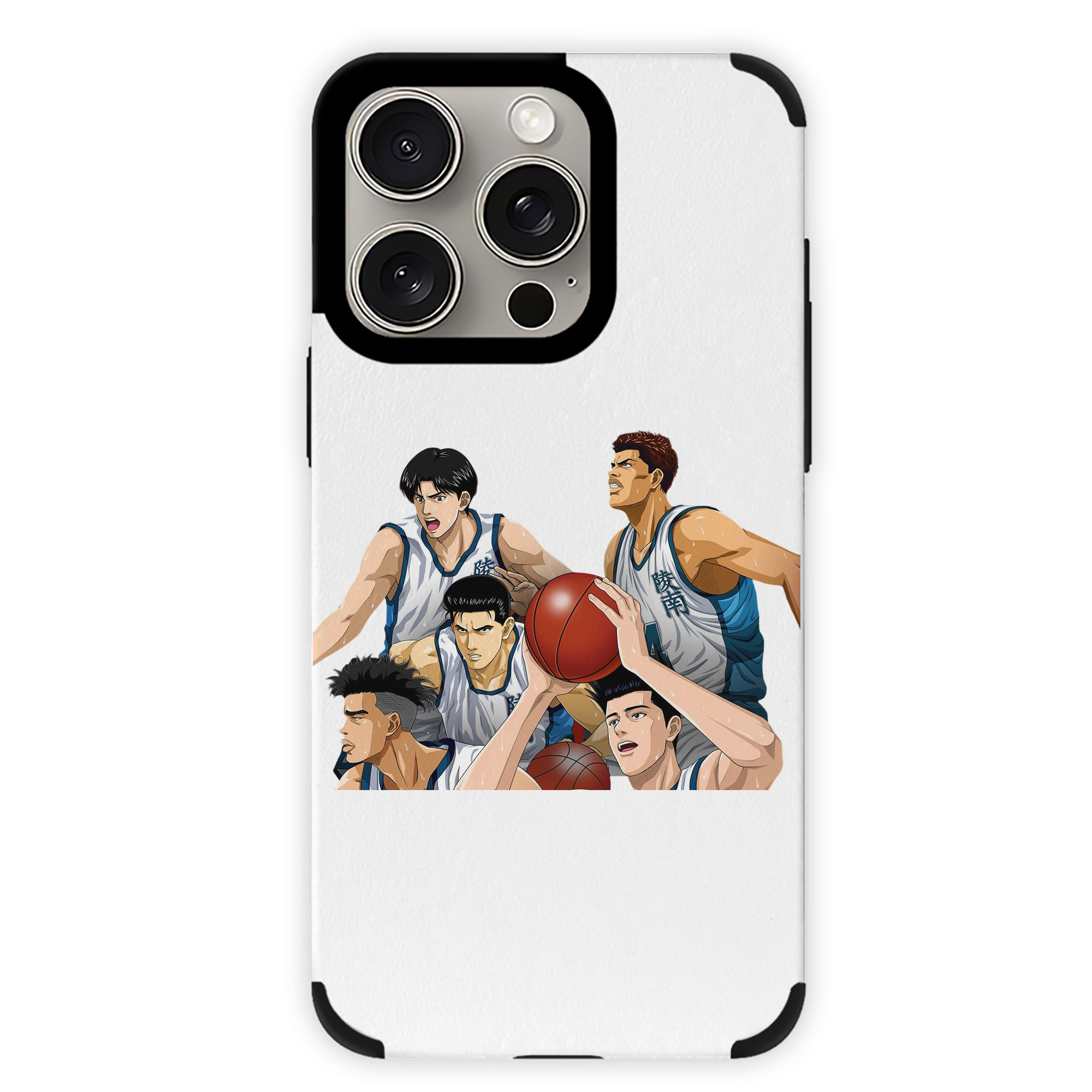 （画像用） SLAM DUNK／スラムダンク 【iPhone15ProMax対応】 PUレザー スマホケース 耐衝撃＆黄変防止