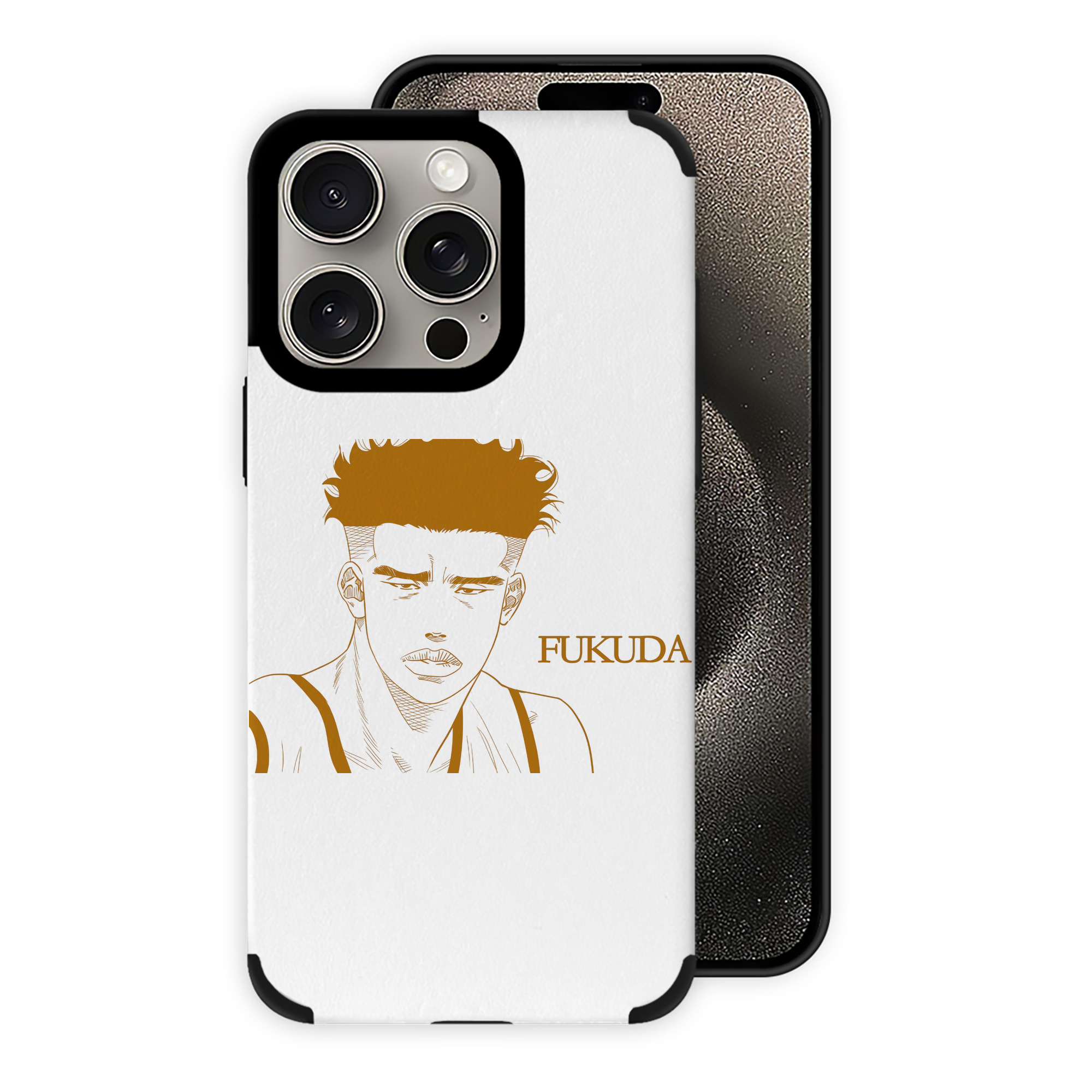 （画像用） SLAM DUNK／スラムダンク 【iPhone15ProMax対応】 PUレザー スマホケース 耐衝撃＆黄変防止