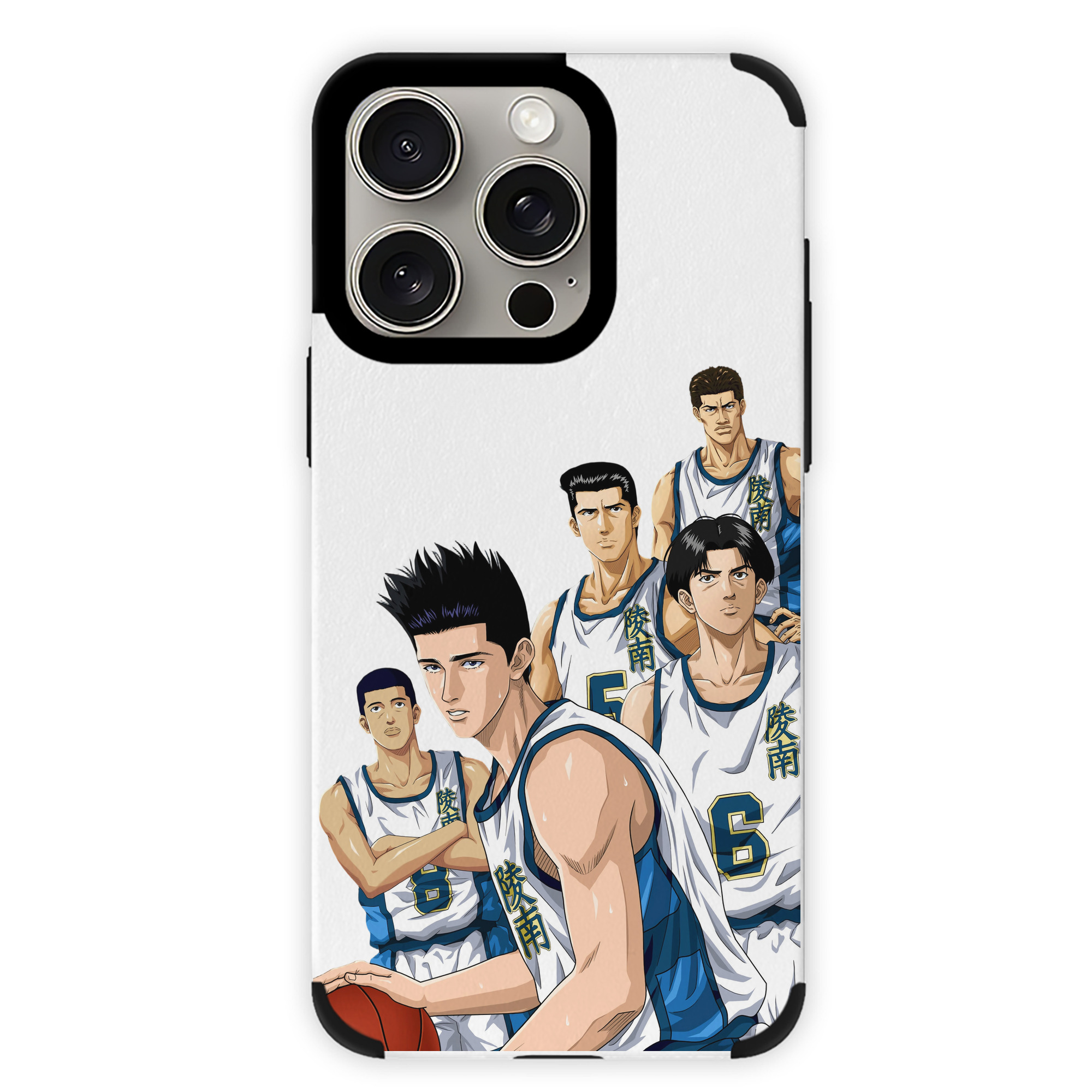 （画像用） SLAM DUNK／スラムダンク 【iPhone15ProMax対応】 PUレザー スマホケース 耐衝撃＆黄変防止