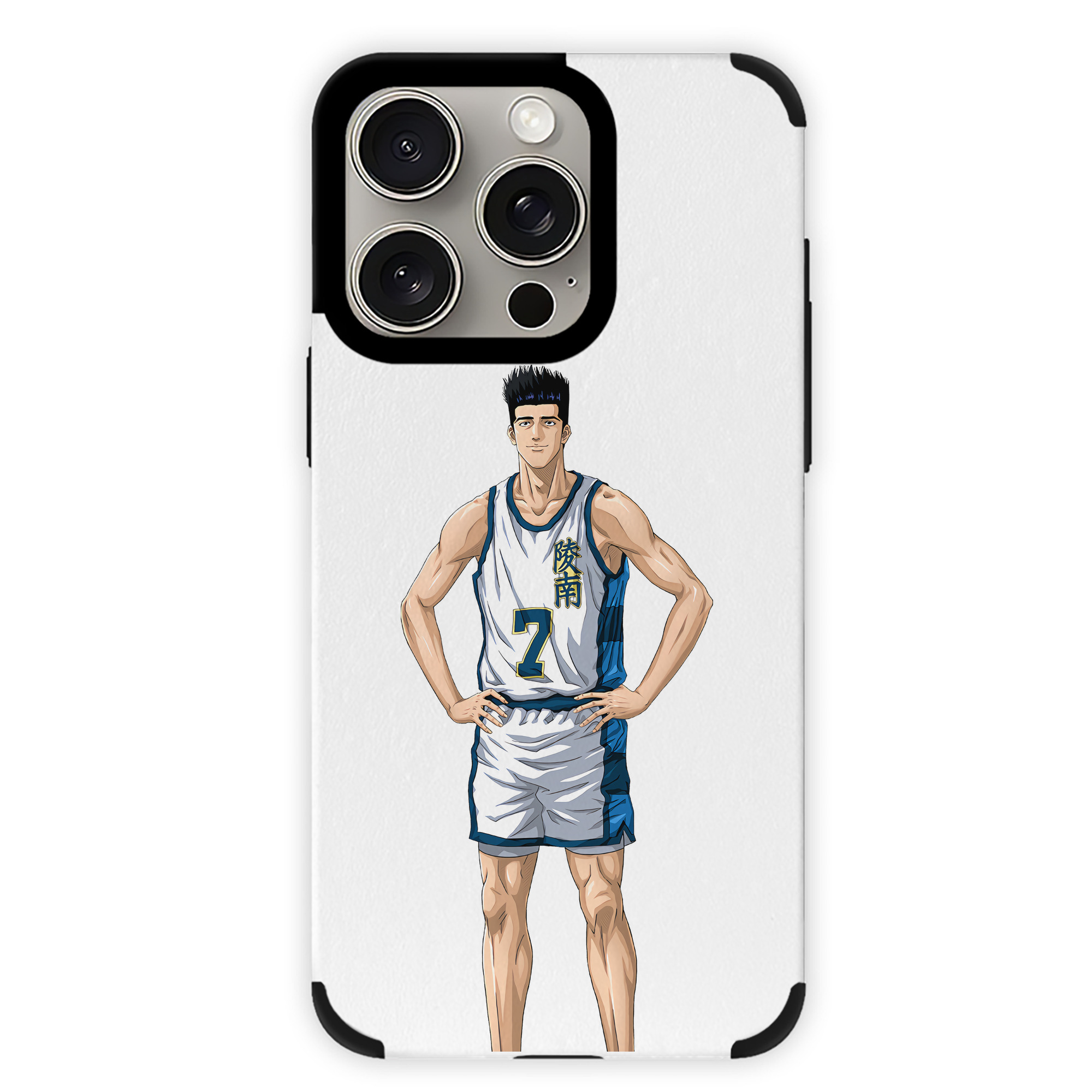 （画像用） SLAM DUNK／スラムダンク 【iPhone15ProMax対応】 PUレザー スマホケース 耐衝撃＆黄変防止