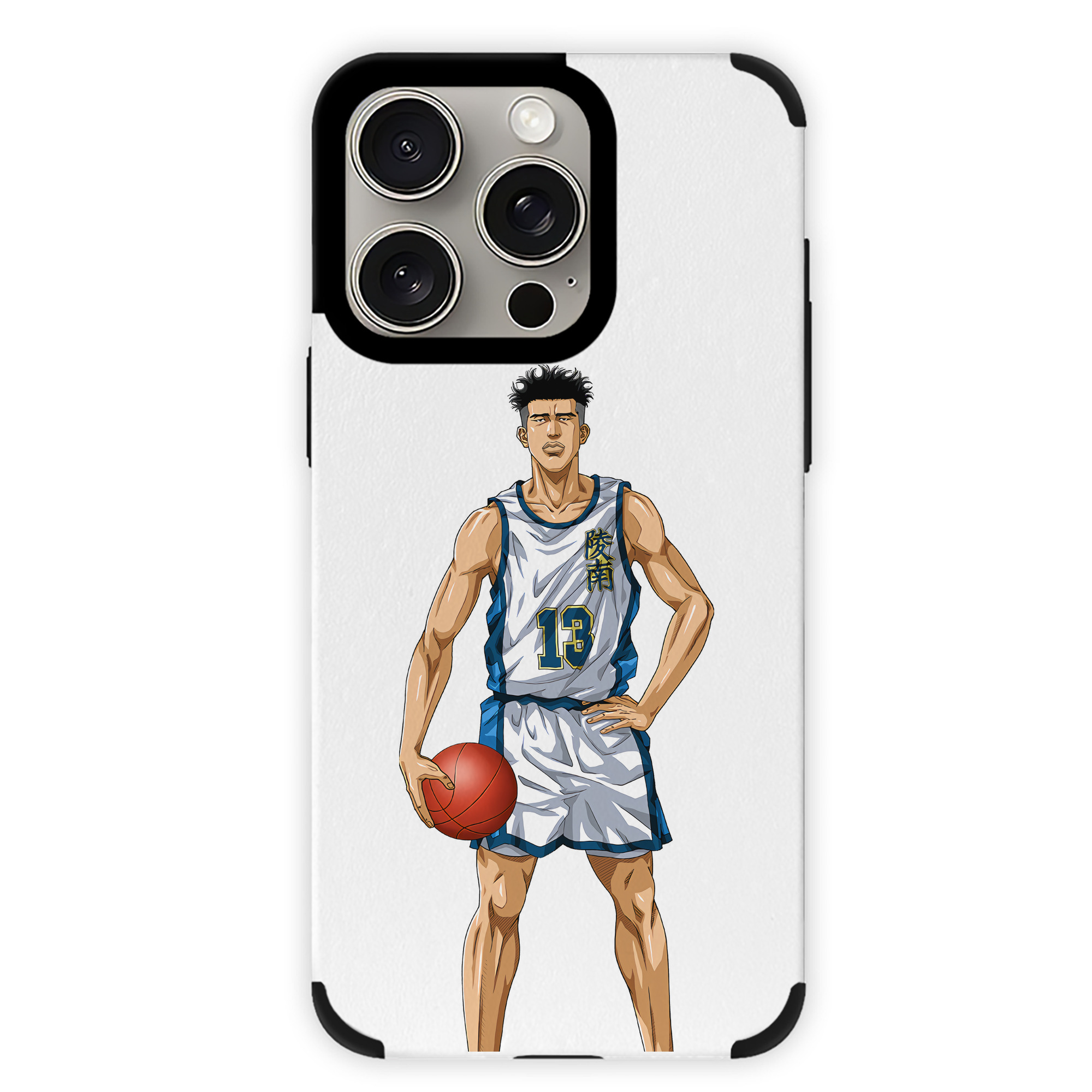 （画像用） SLAM DUNK／スラムダンク 【iPhone15ProMax対応】 PUレザー スマホケース 耐衝撃＆黄変防止