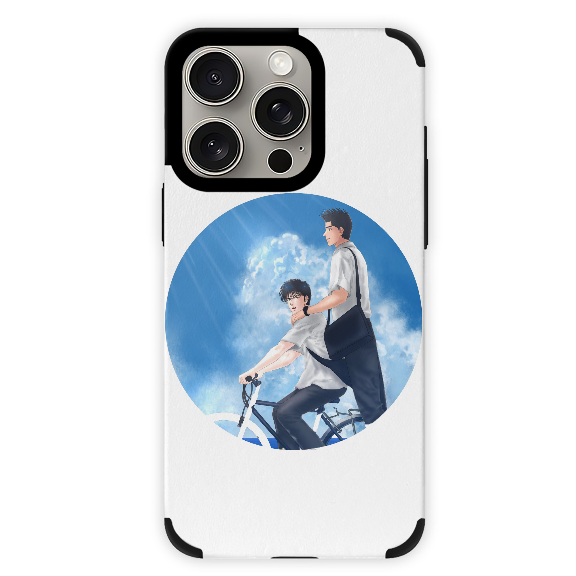 （画像用） SLAM DUNK／スラムダンク 【iPhone15ProMax対応】 PUレザー スマホケース 耐衝撃＆黄変防止