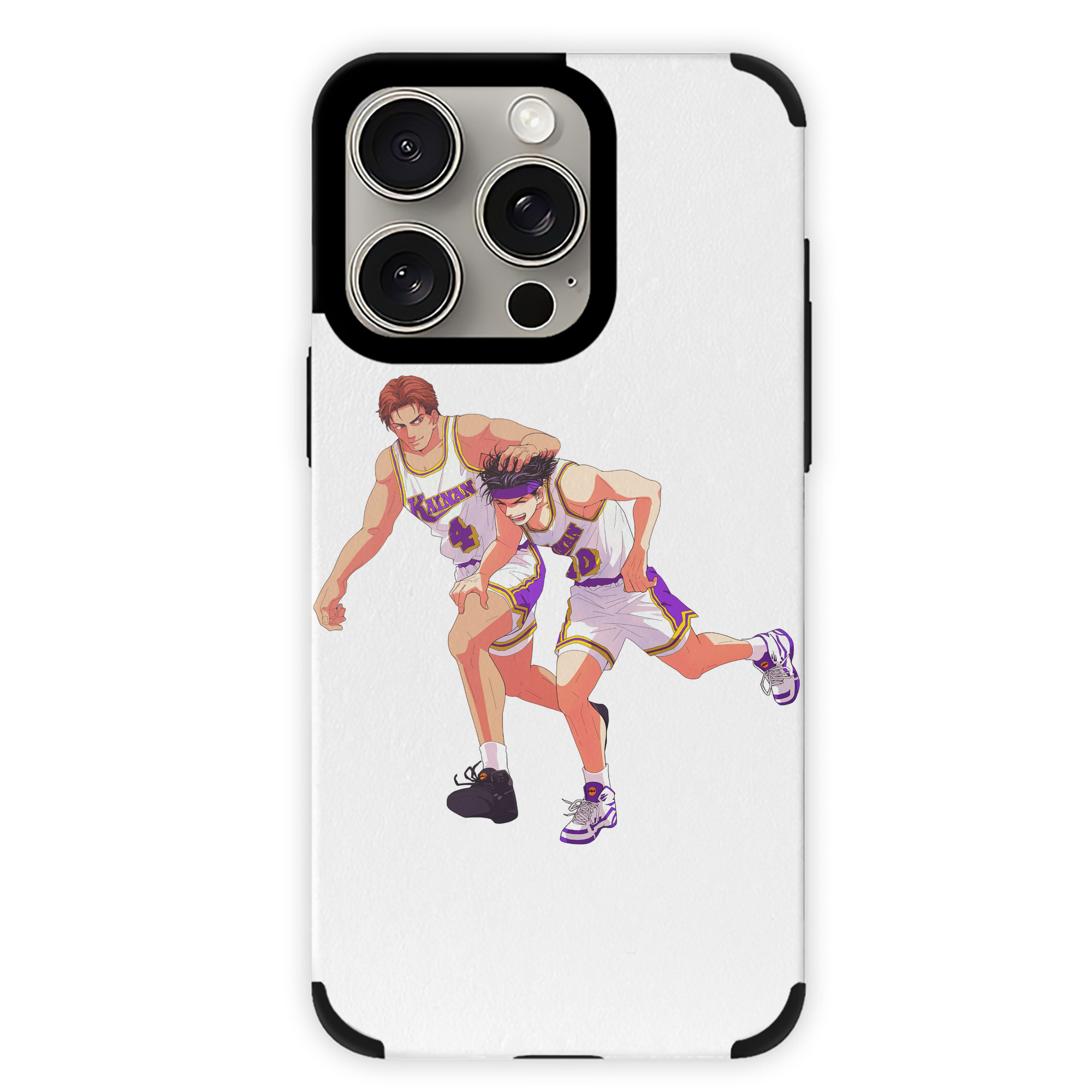 （画像用） SLAM DUNK／スラムダンク 【iPhone15ProMax対応】 PUレザー スマホケース 耐衝撃＆黄変防止
