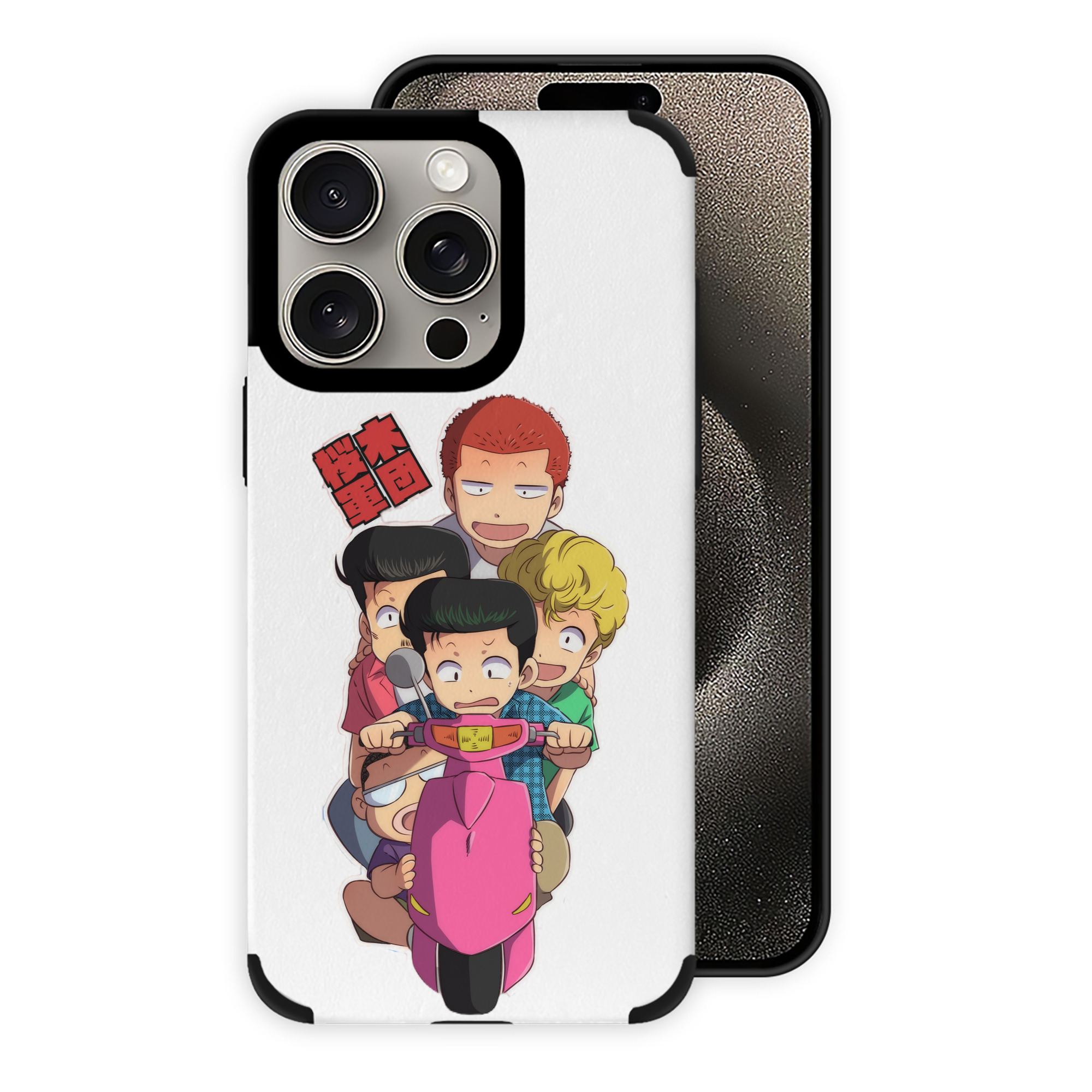 （画像用） SLAM DUNK／スラムダンク 【iPhone15ProMax対応】 PUレザー スマホケース 耐衝撃＆黄変防止