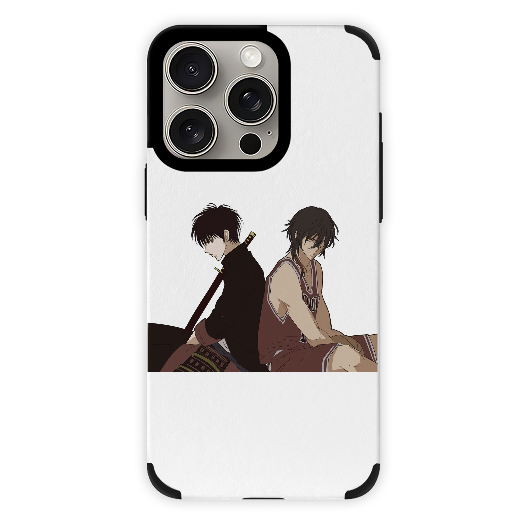 （画像用） SLAM DUNK／スラムダンク 【iPhone15ProMax対応】 PUレザー スマホケース 耐衝撃＆黄変防止