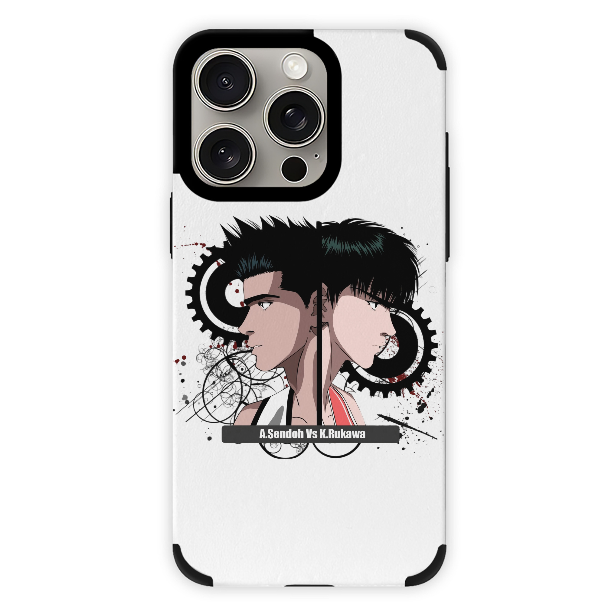 （画像用） SLAM DUNK／スラムダンク 【iPhone15ProMax対応】 PUレザー スマホケース 耐衝撃＆黄変防止