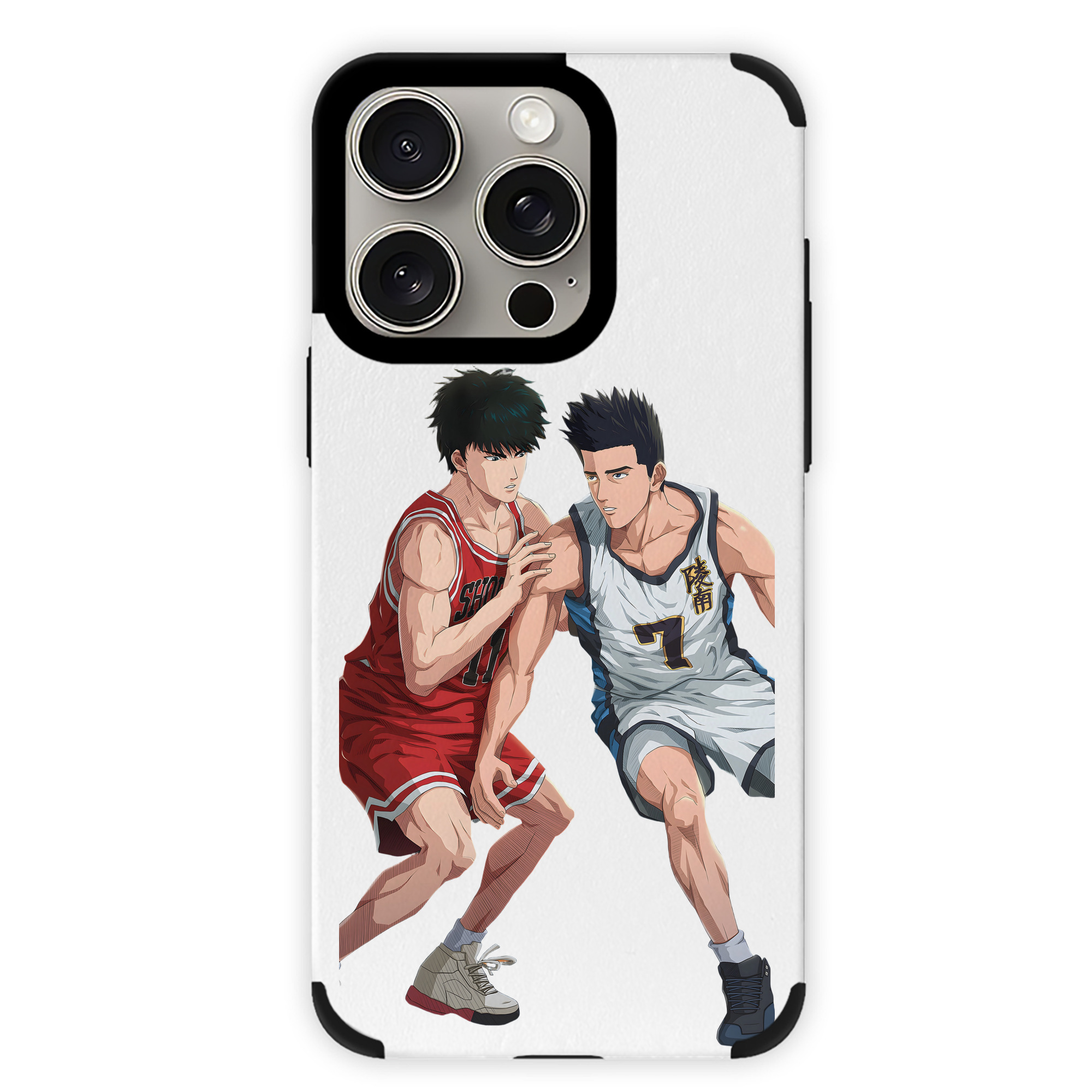 （画像用） SLAM DUNK／スラムダンク 【iPhone15ProMax対応】 PUレザー スマホケース 耐衝撃＆黄変防止