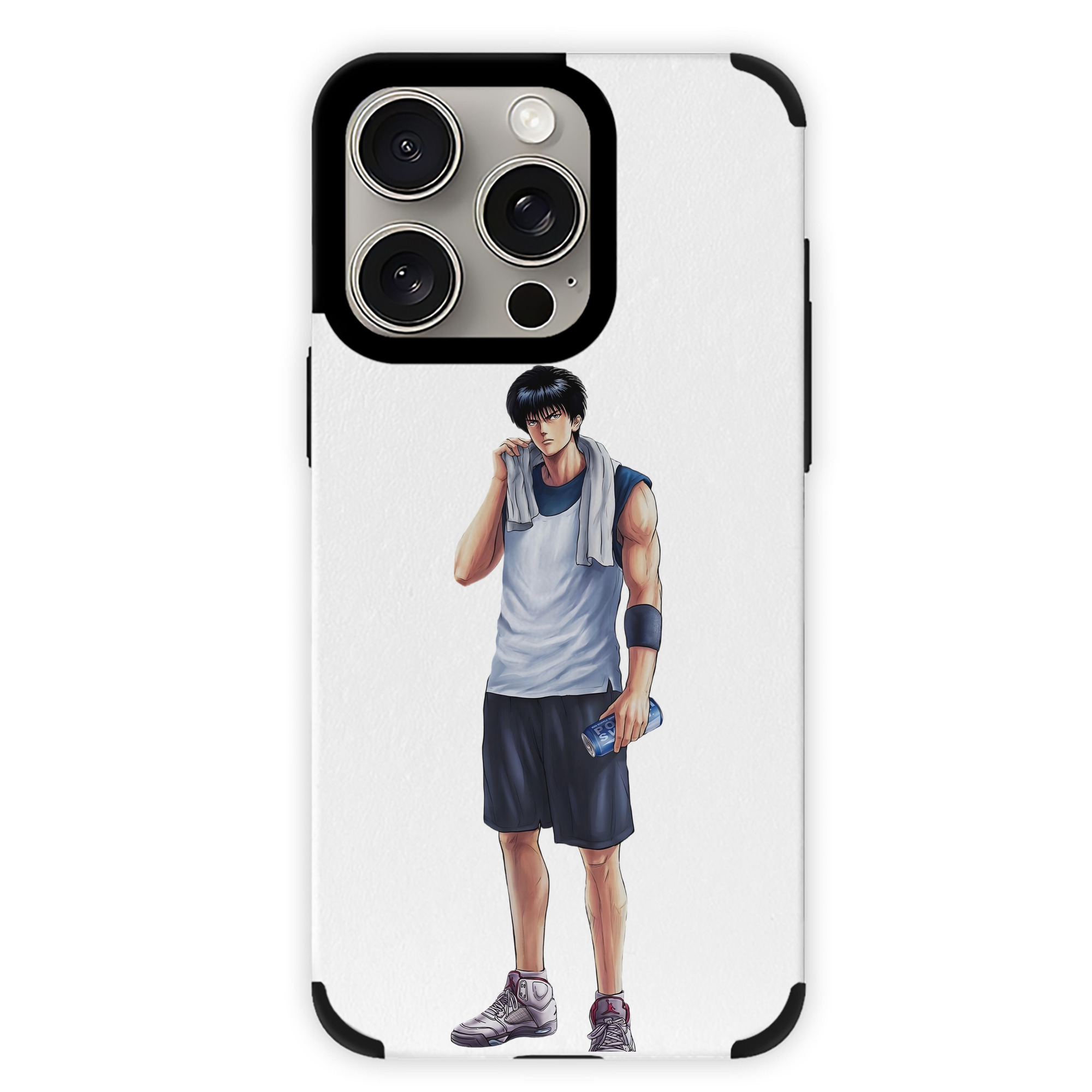 （画像用） SLAM DUNK／スラムダンク 【iPhone15ProMax対応】 PUレザー スマホケース 耐衝撃＆黄変防止
