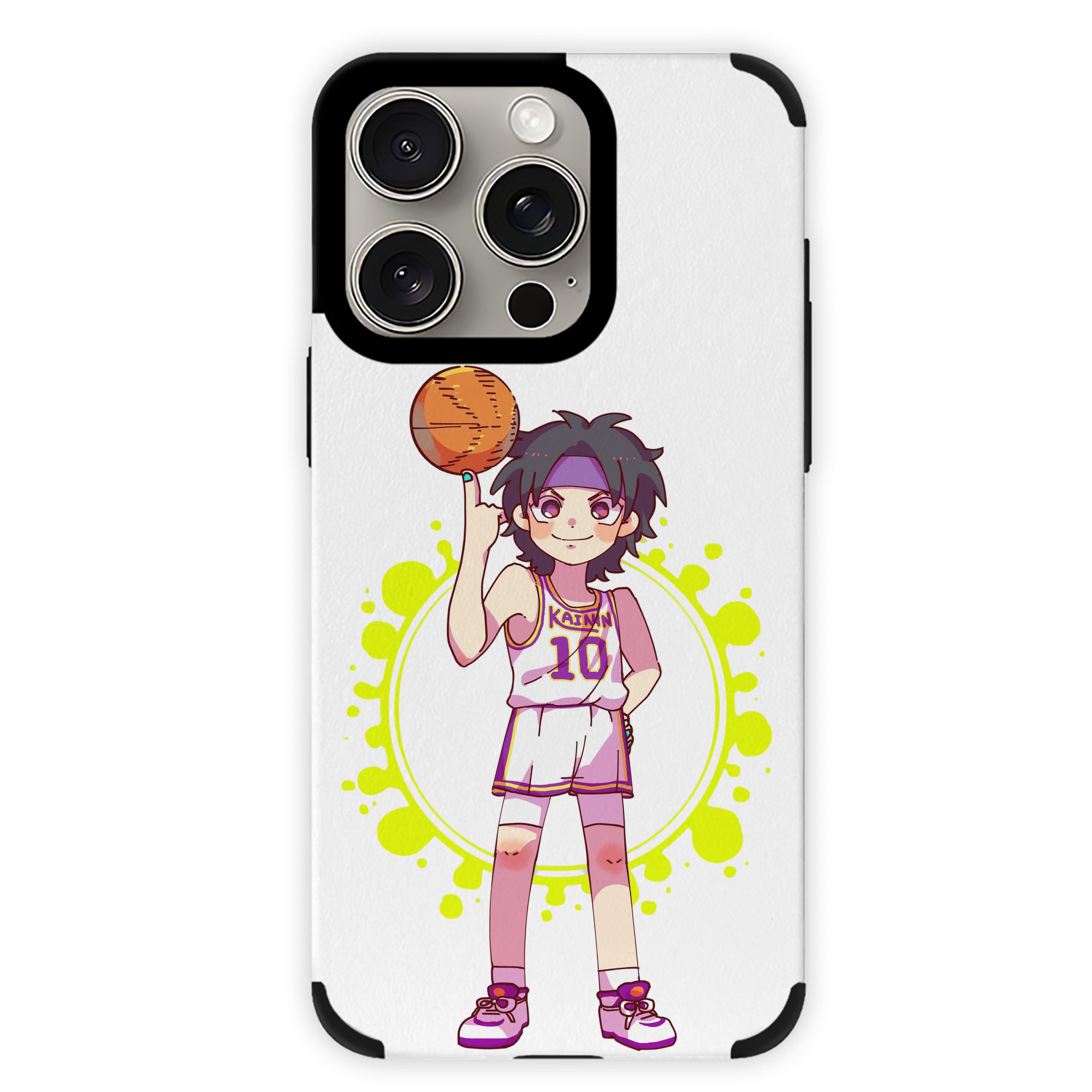（画像用） SLAM DUNK／スラムダンク 【iPhone15ProMax対応】 PUレザー スマホケース 耐衝撃＆黄変防止