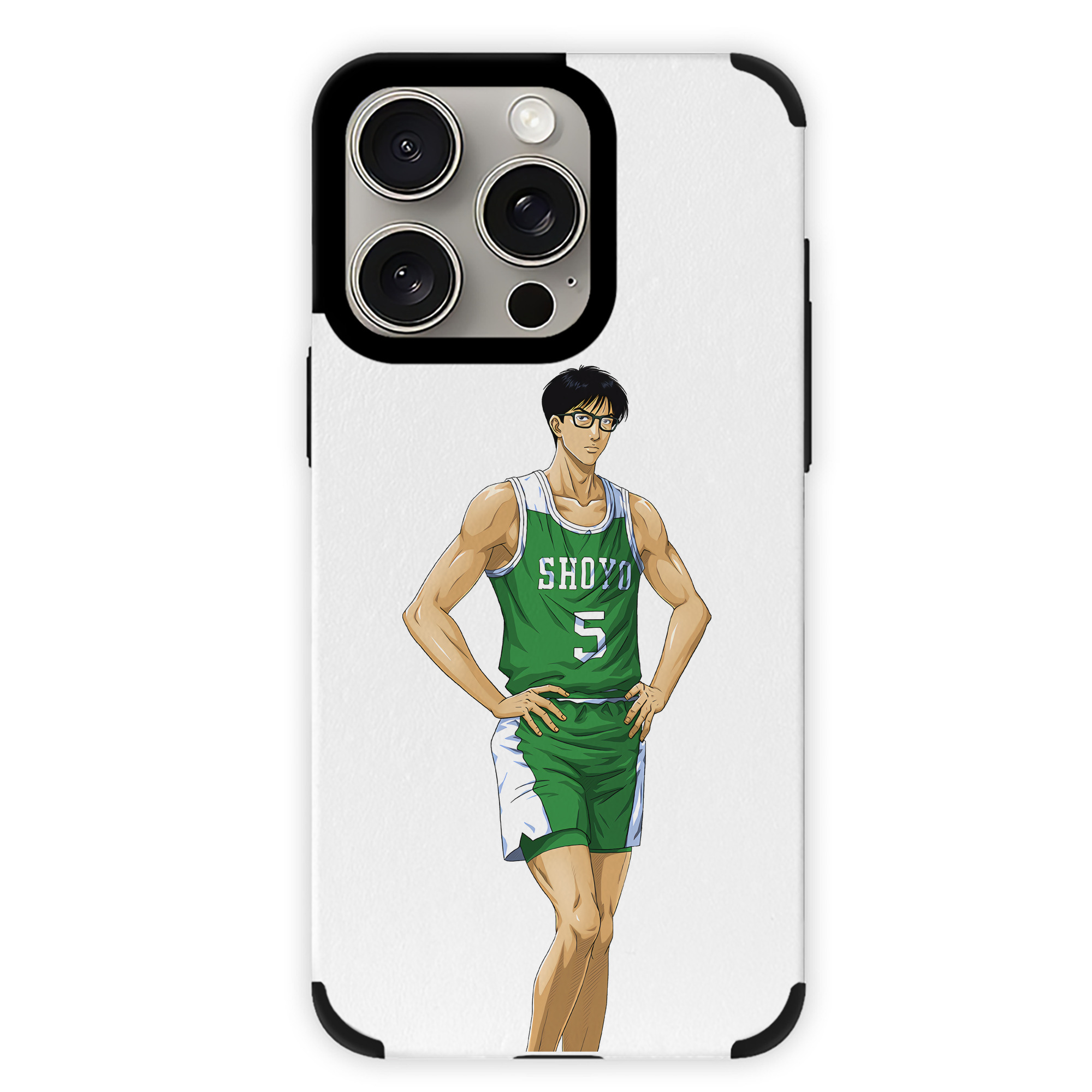 （画像用） SLAM DUNK／スラムダンク 【iPhone15ProMax対応】 PUレザー スマホケース 耐衝撃＆黄変防止