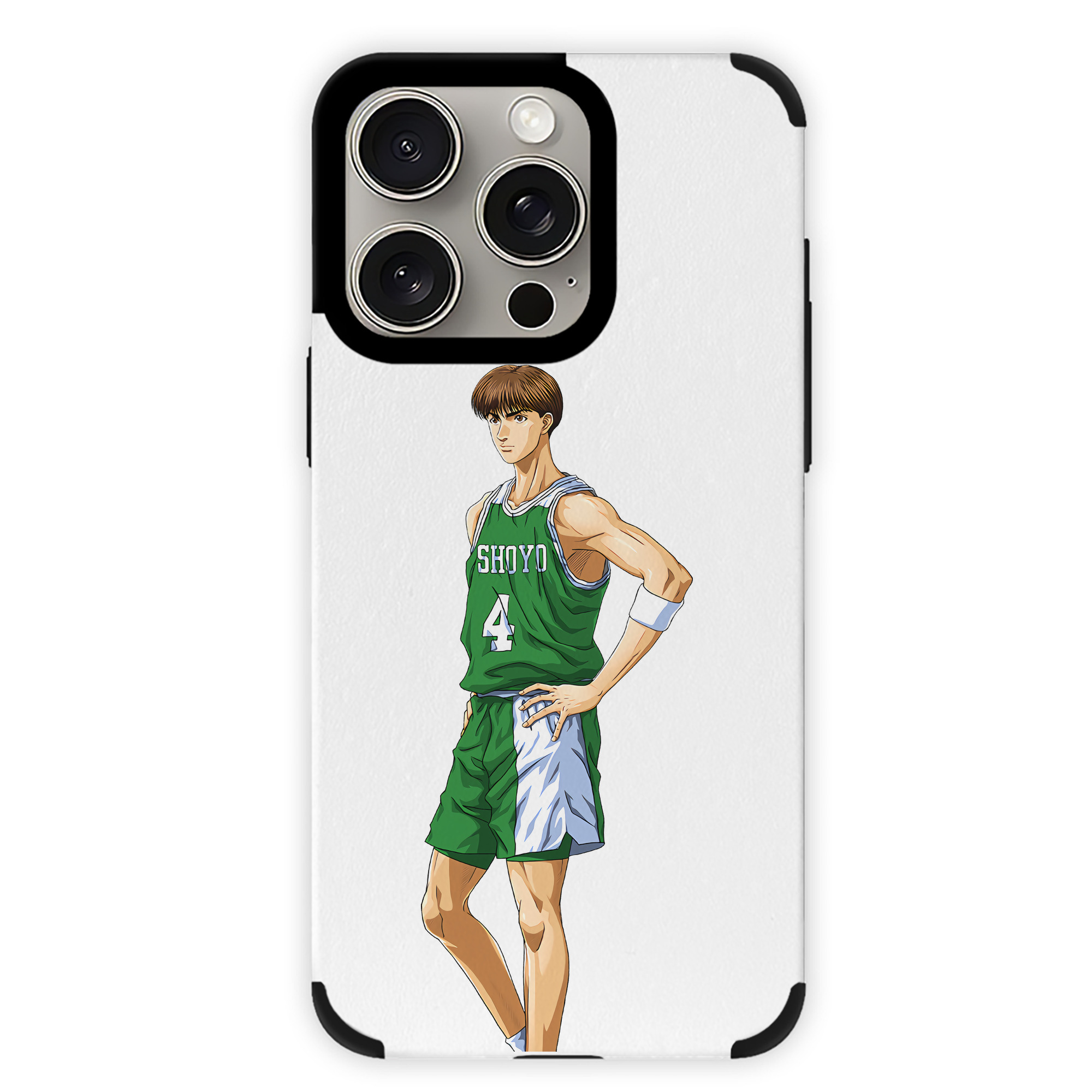 （画像用） SLAM DUNK／スラムダンク 【iPhone15ProMax対応】 PUレザー スマホケース 耐衝撃＆黄変防止