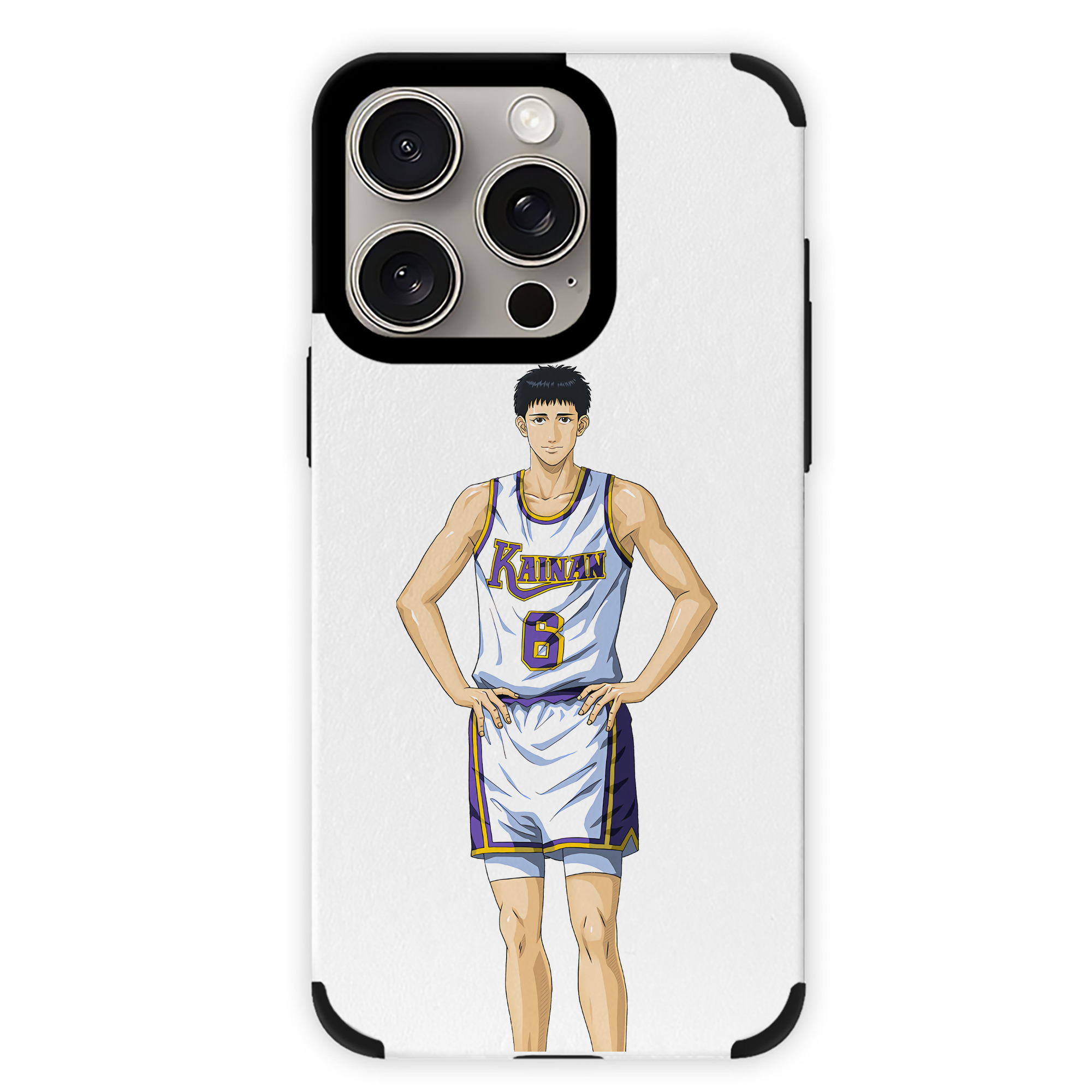 （画像用） SLAM DUNK／スラムダンク 【iPhone15ProMax対応】 PUレザー スマホケース 耐衝撃＆黄変防止