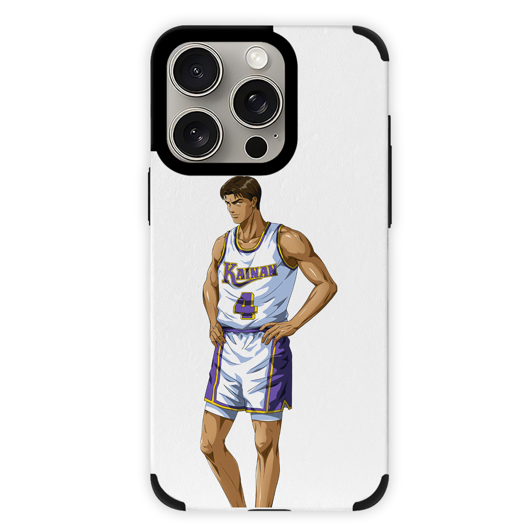 （画像用） SLAM DUNK／スラムダンク 【iPhone15ProMax対応】 PUレザー スマホケース 耐衝撃＆黄変防止