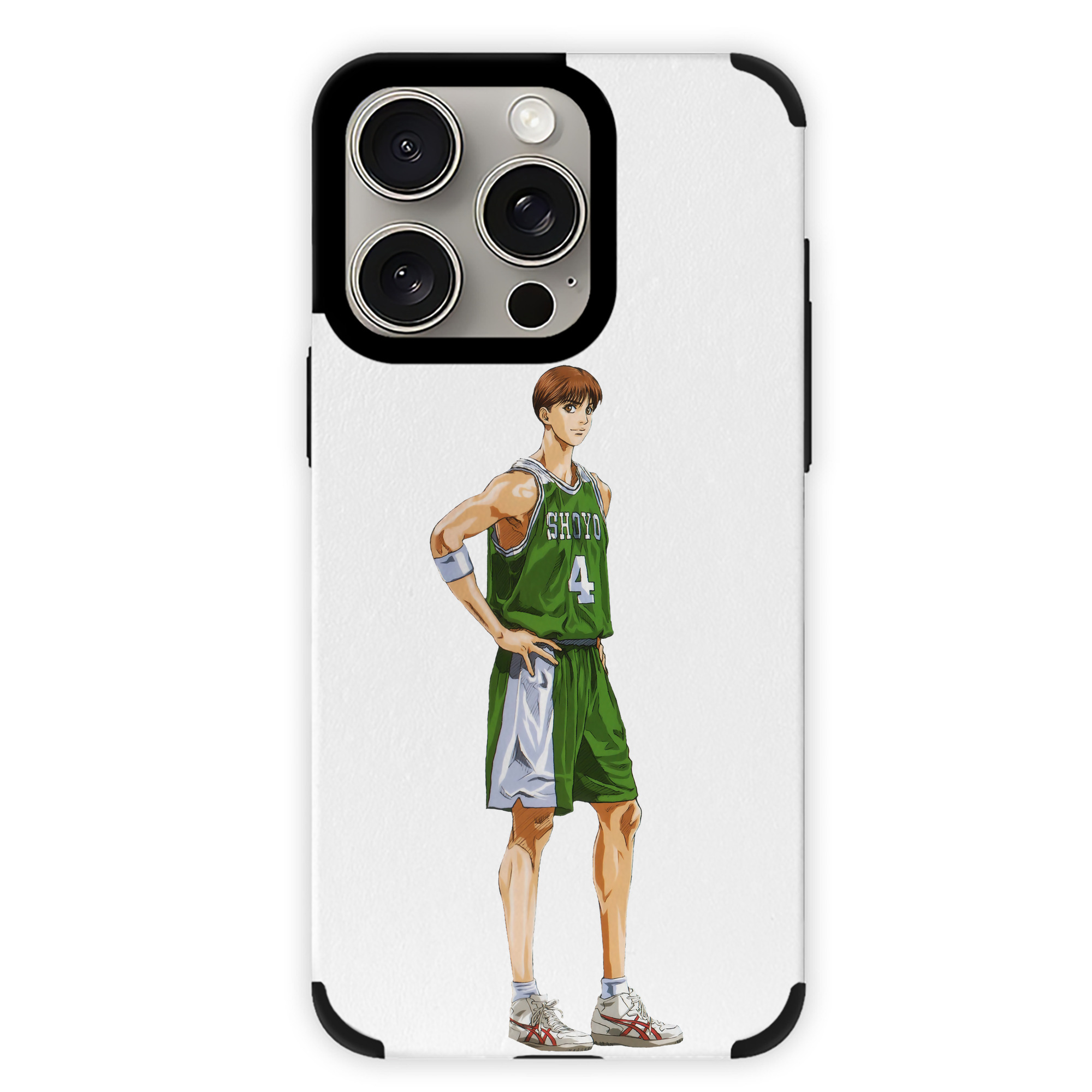 （画像用） SLAM DUNK／スラムダンク 【iPhone15ProMax対応】 PUレザー スマホケース 耐衝撃＆黄変防止