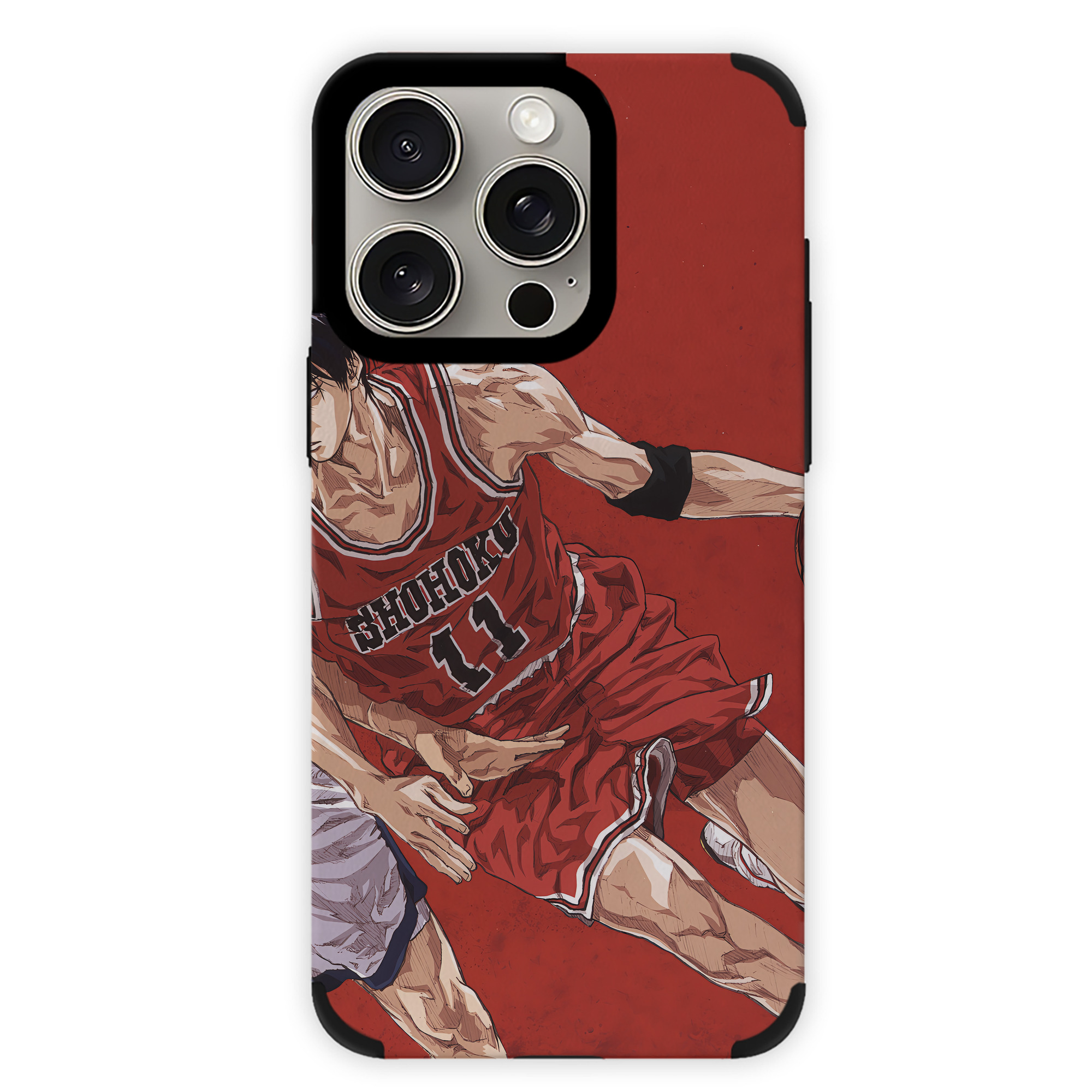 （画像用） SLAM DUNK／スラムダンク 【iPhone15ProMax対応】 PUレザー スマホケース 耐衝撃＆黄変防止