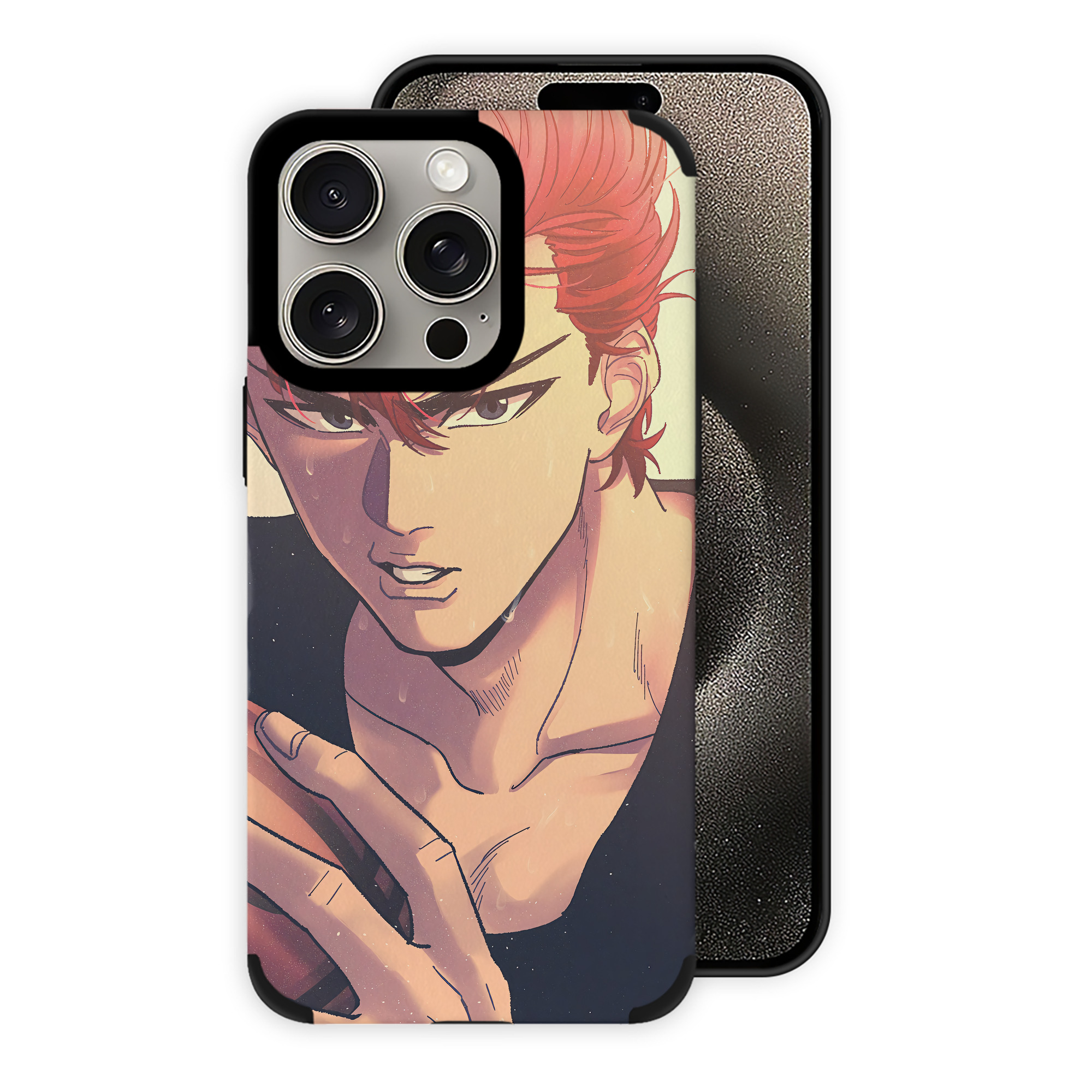 （画像用） SLAM DUNK／スラムダンク 【iPhone15ProMax対応】 PUレザー スマホケース 耐衝撃＆黄変防止