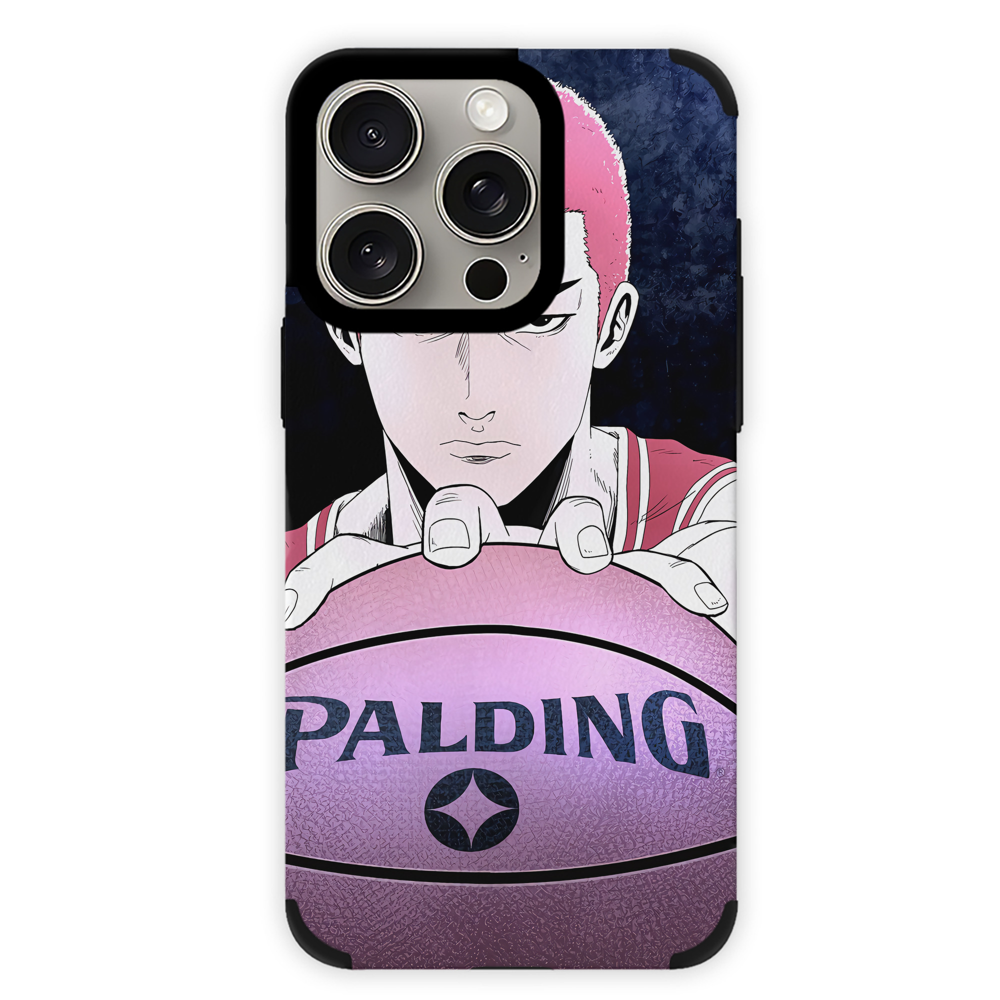 （画像用） SLAM DUNK／スラムダンク 【iPhone15ProMax対応】 PUレザー スマホケース 耐衝撃＆黄変防止