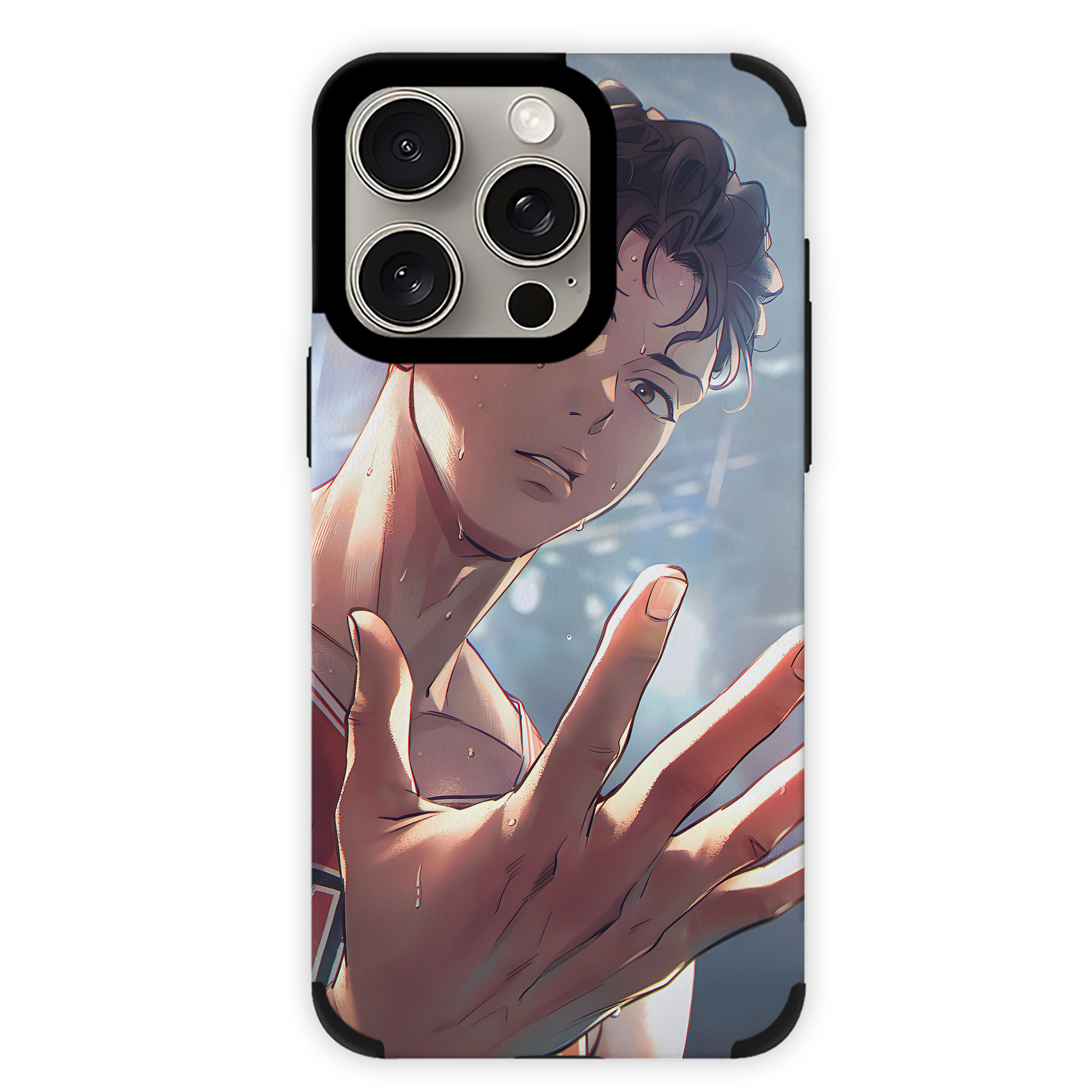 （画像用） SLAM DUNK／スラムダンク 【iPhone15ProMax対応】 PUレザー スマホケース 耐衝撃＆黄変防止