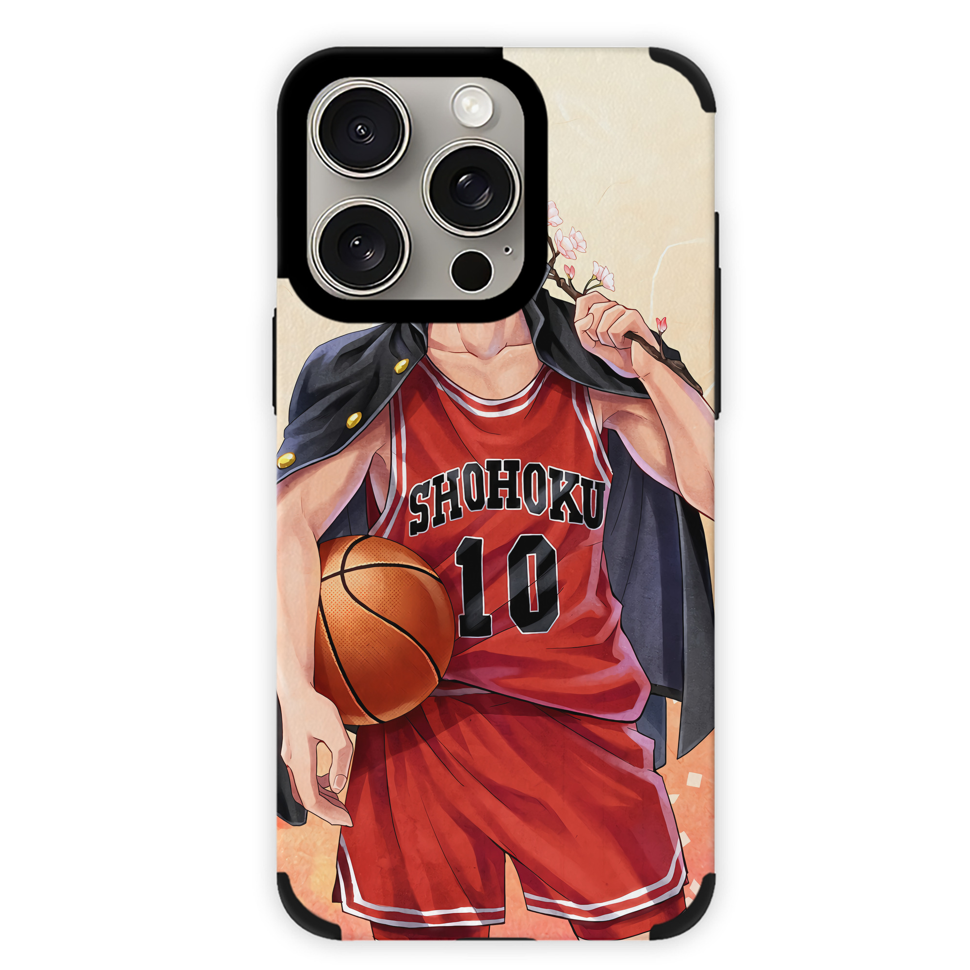 （画像用） SLAM DUNK／スラムダンク 【iPhone15ProMax対応】 PUレザー スマホケース 耐衝撃＆黄変防止