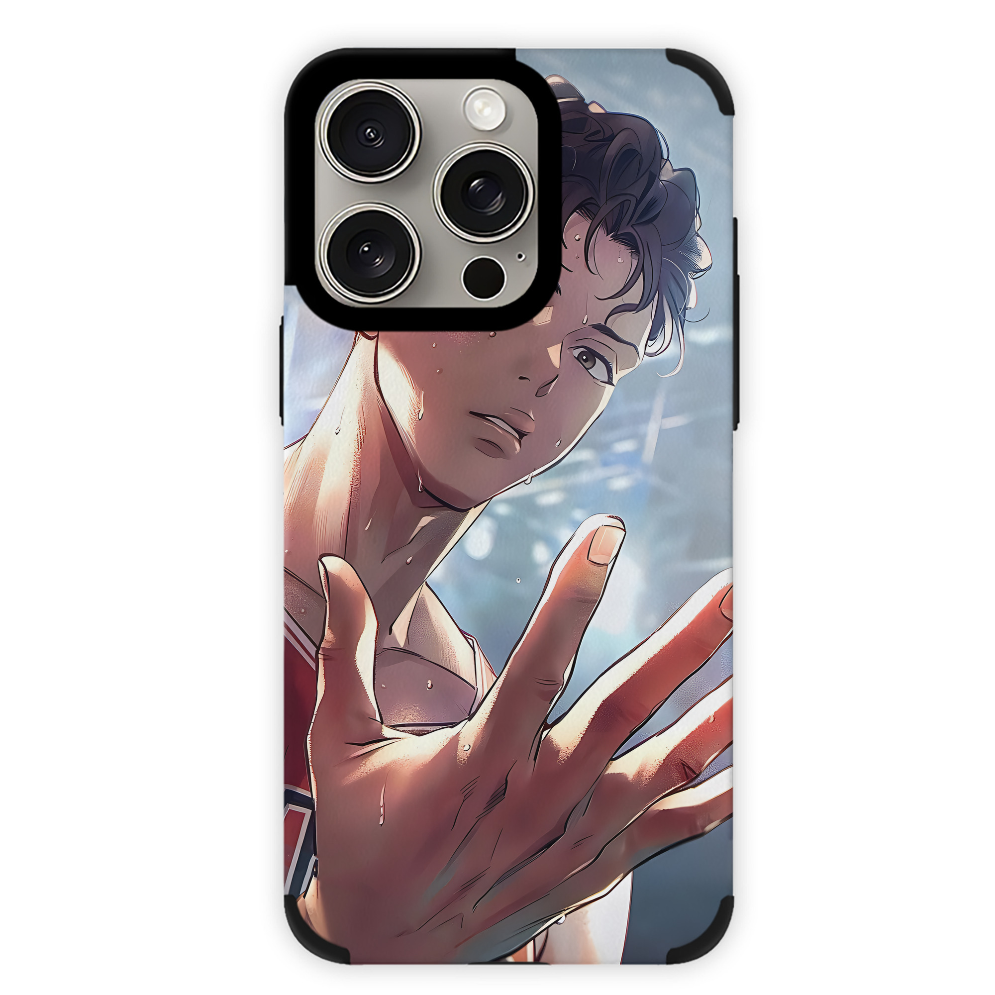 （画像用） SLAM DUNK／スラムダンク 【iPhone15ProMax対応】 PUレザー スマホケース 耐衝撃＆黄変防止