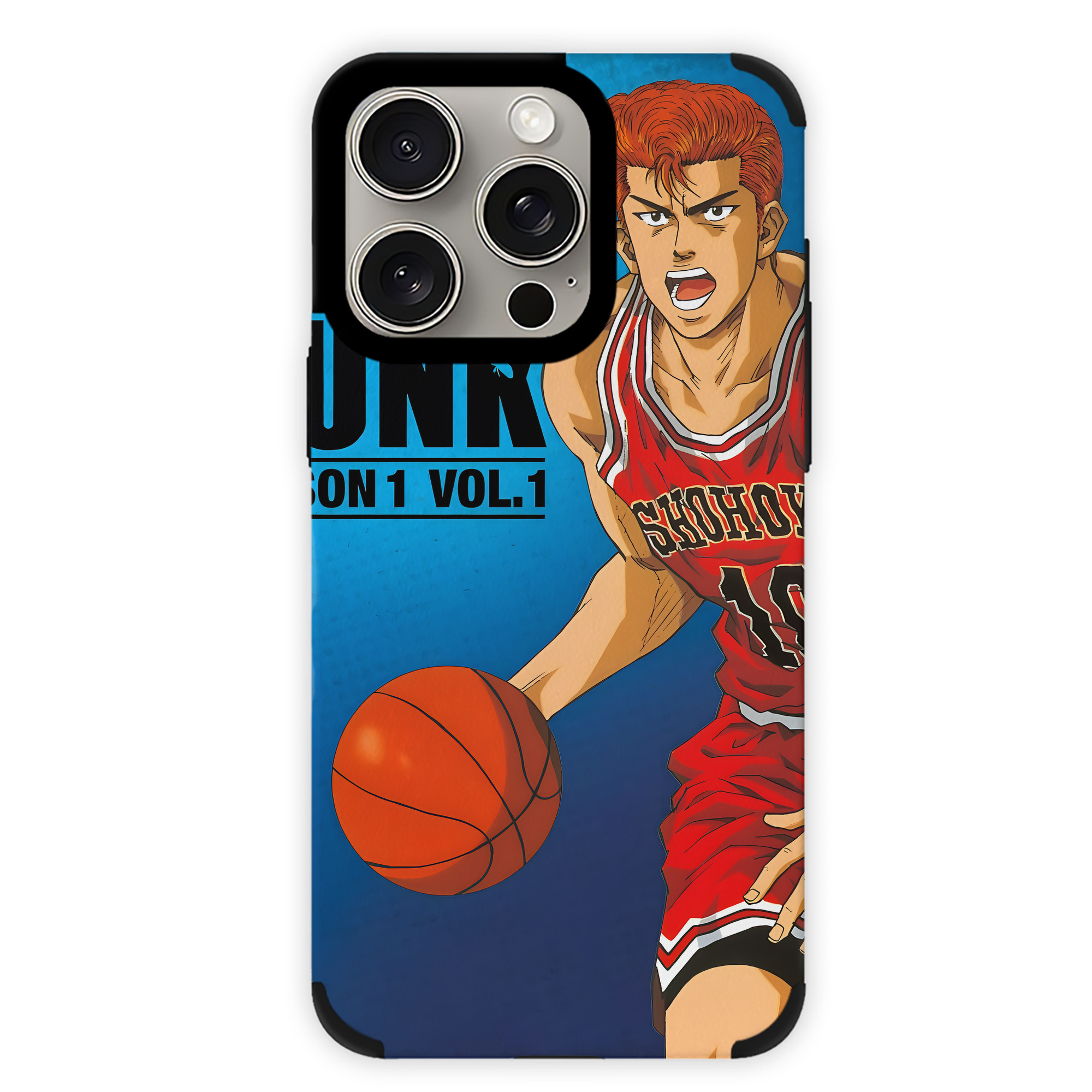 （画像用） SLAM DUNK／スラムダンク 【iPhone15ProMax対応】 PUレザー スマホケース 耐衝撃＆黄変防止