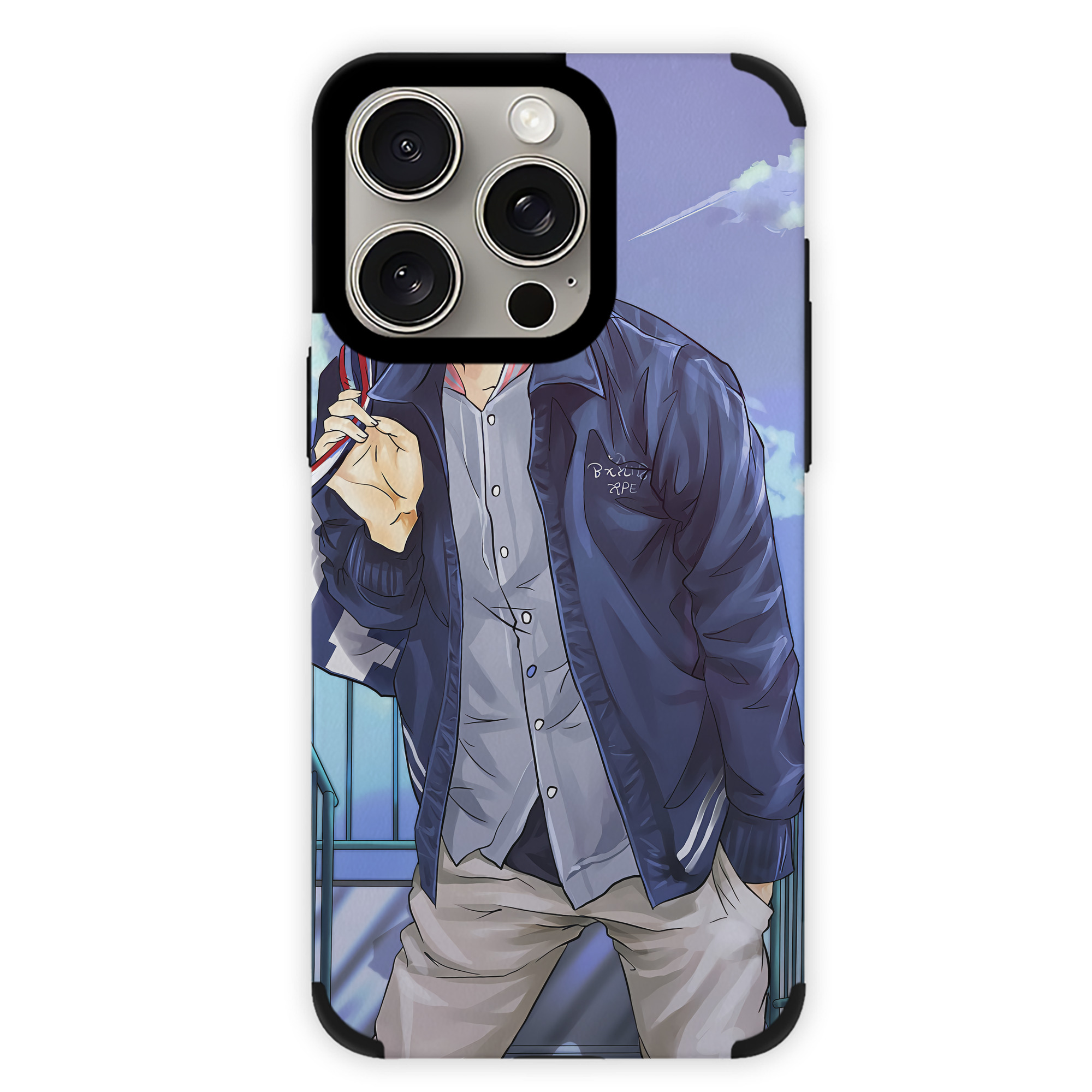 （画像用） SLAM DUNK／スラムダンク 【iPhone15ProMax対応】 PUレザー スマホケース 耐衝撃＆黄変防止