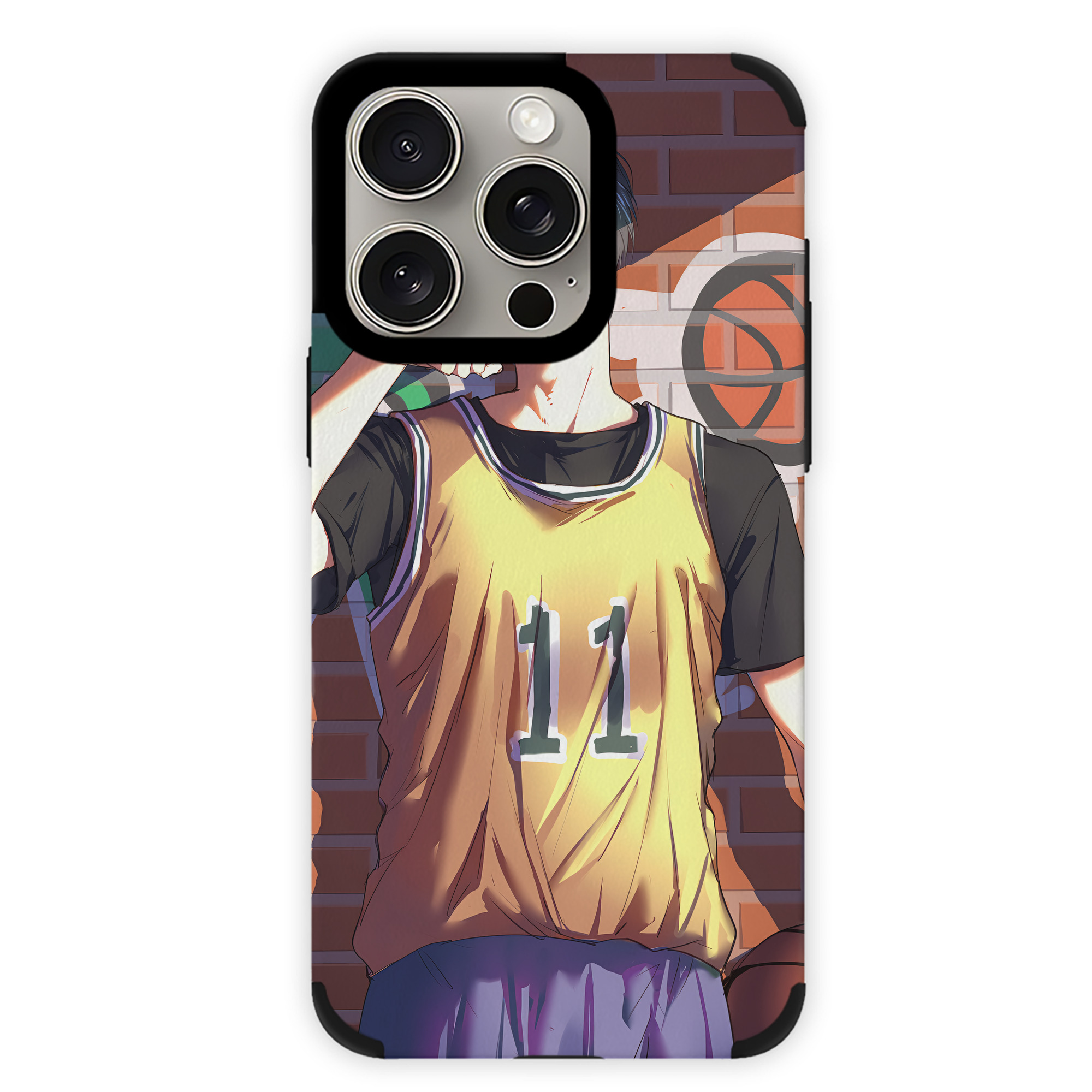 （画像用） SLAM DUNK／スラムダンク 【iPhone15ProMax対応】 PUレザー スマホケース 耐衝撃＆黄変防止