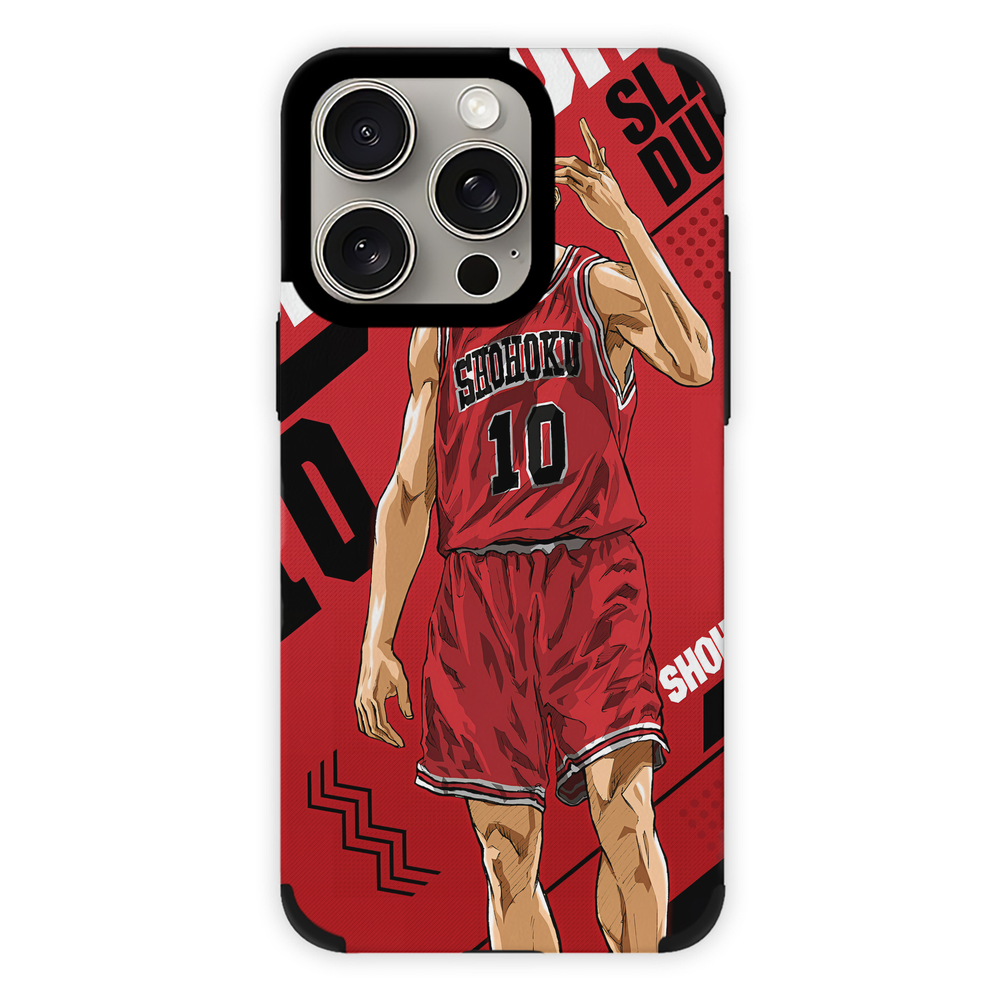 （画像用） SLAM DUNK／スラムダンク 【iPhone15ProMax対応】 PUレザー スマホケース 耐衝撃＆黄変防止