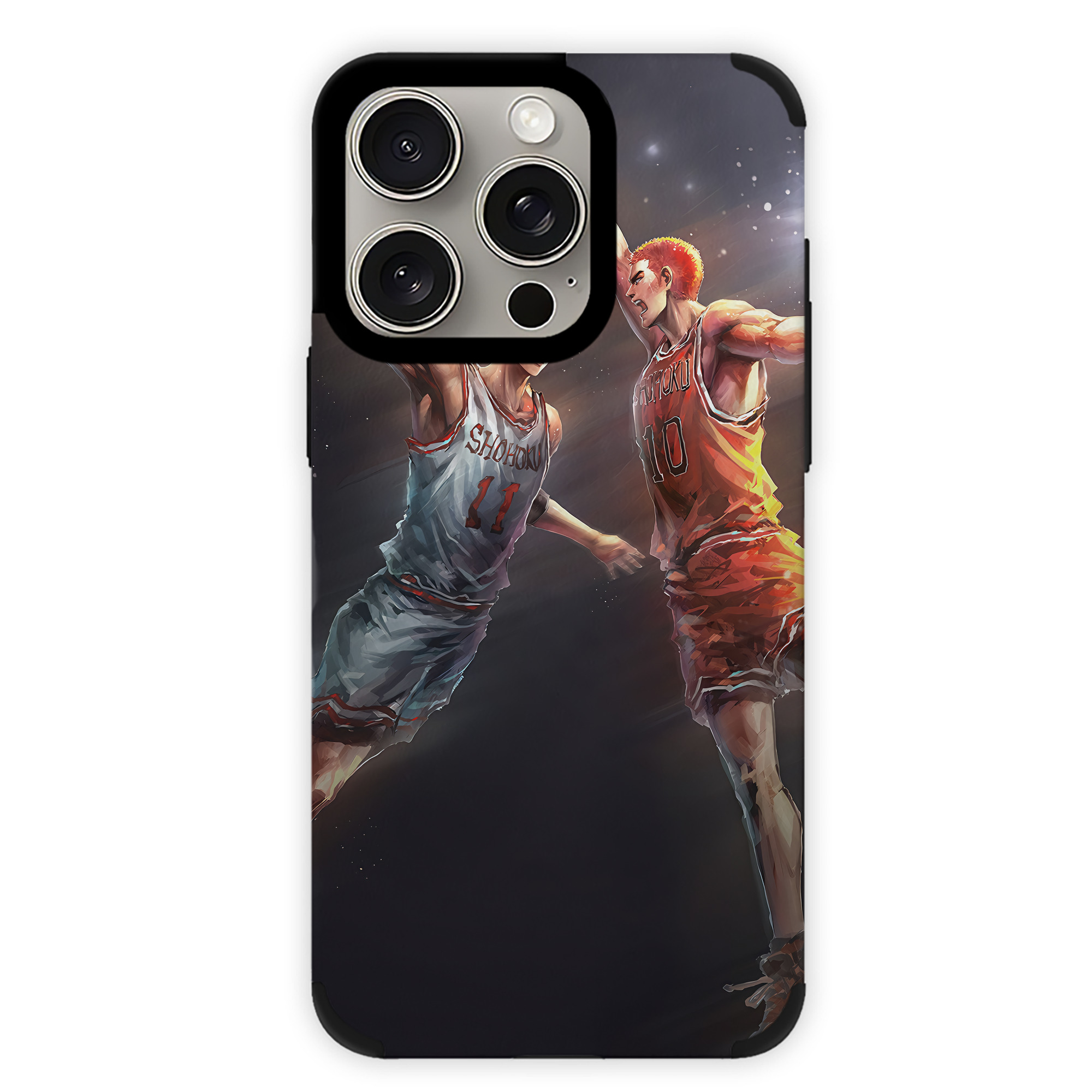 （画像用） SLAM DUNK／スラムダンク 【iPhone15ProMax対応】 PUレザー スマホケース 耐衝撃＆黄変防止