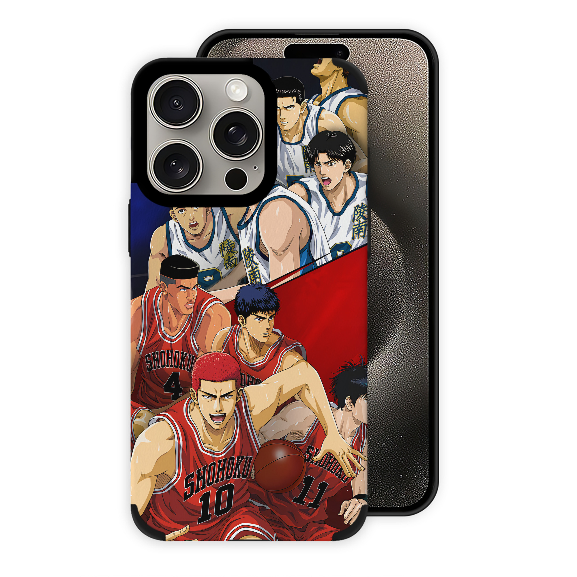 （画像用） SLAM DUNK／スラムダンク 【iPhone15ProMax対応】 PUレザー スマホケース 耐衝撃＆黄変防止