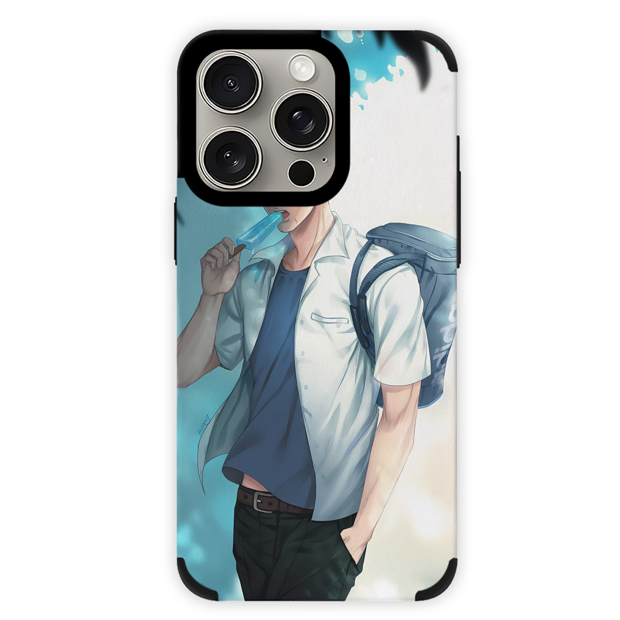 （画像用） SLAM DUNK／スラムダンク 【iPhone15ProMax対応】 PUレザー スマホケース 耐衝撃＆黄変防止