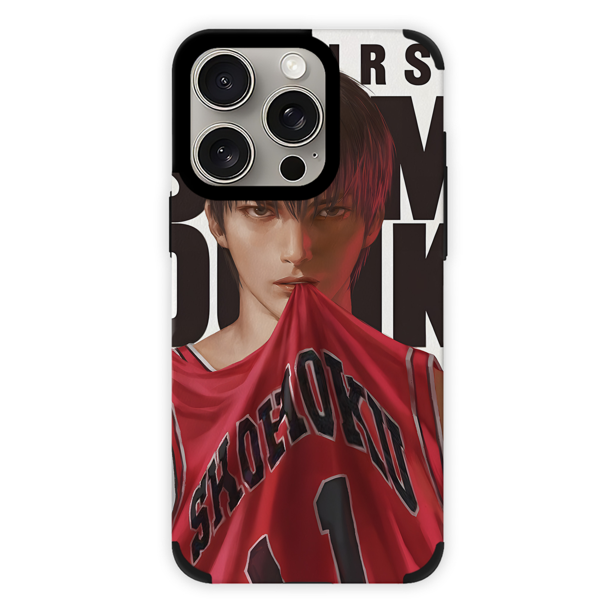 （画像用） SLAM DUNK／スラムダンク 【iPhone15ProMax対応】 PUレザー スマホケース 耐衝撃＆黄変防止