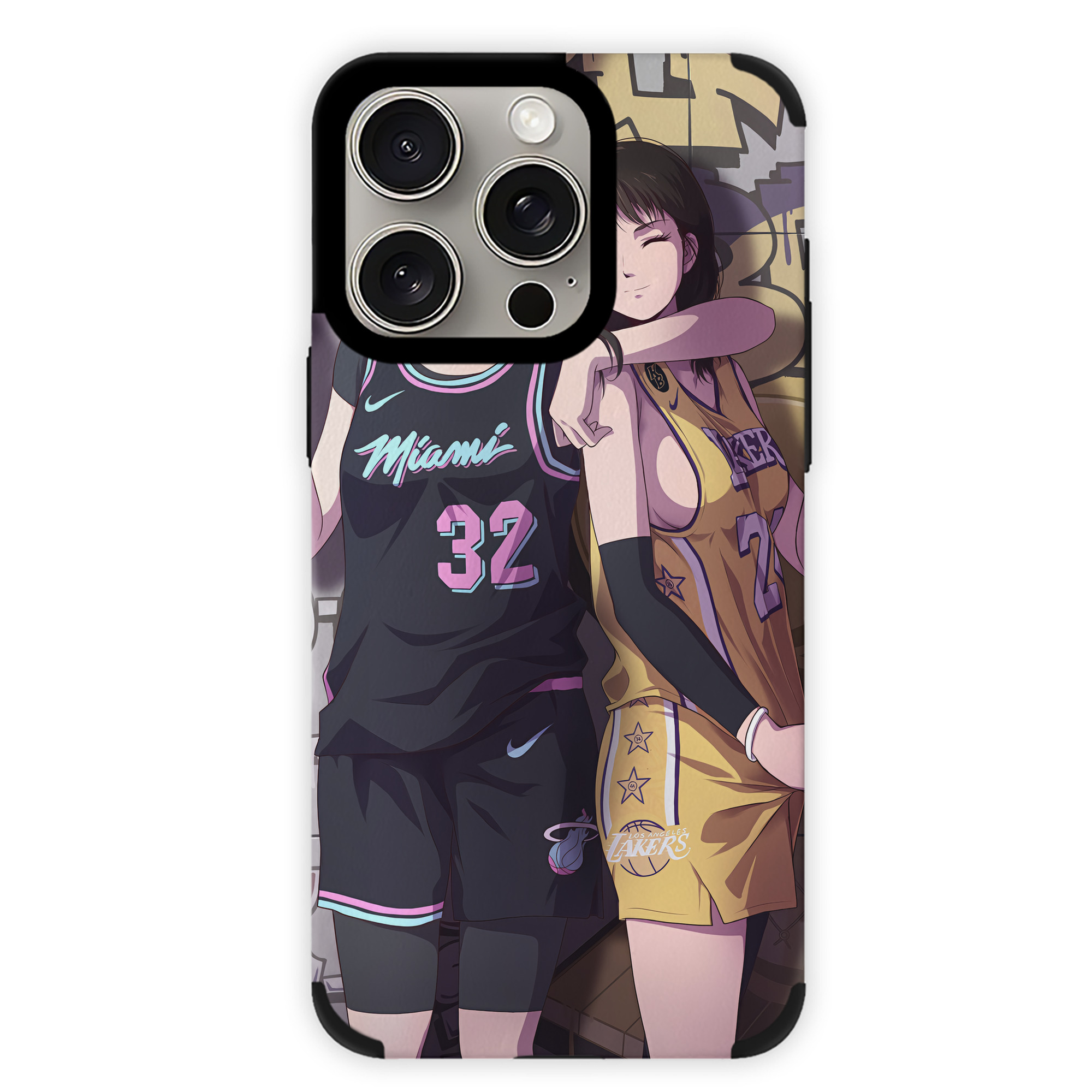（画像用） SLAM DUNK／スラムダンク 【iPhone15ProMax対応】 PUレザー スマホケース 耐衝撃＆黄変防止