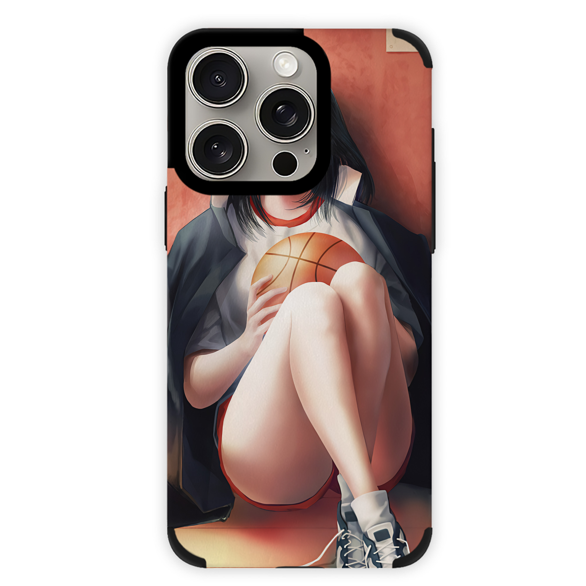 （画像用） SLAM DUNK／スラムダンク 【iPhone15ProMax対応】 PUレザー スマホケース 耐衝撃＆黄変防止