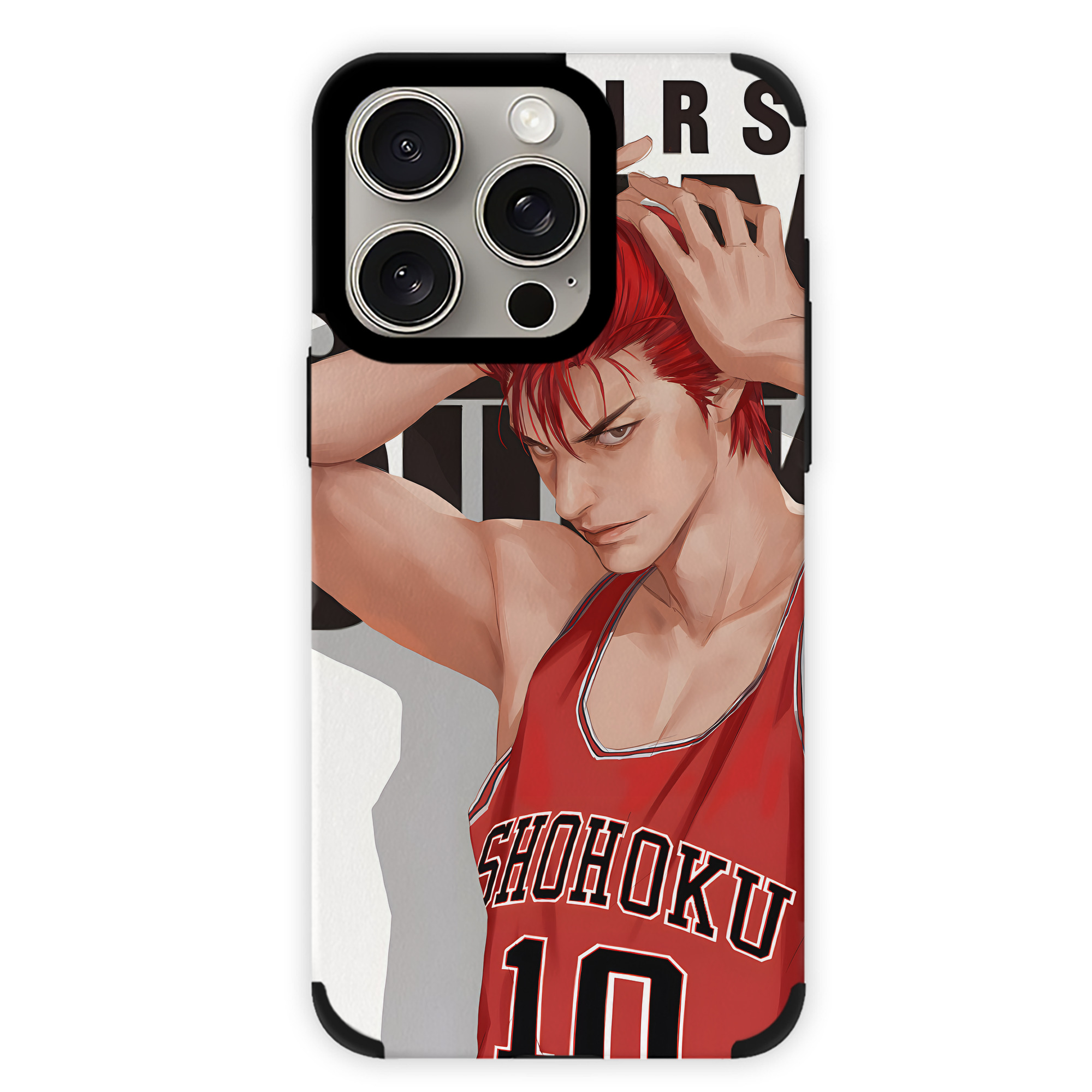 （画像用） SLAM DUNK／スラムダンク 【iPhone15ProMax対応】 PUレザー スマホケース 耐衝撃＆黄変防止