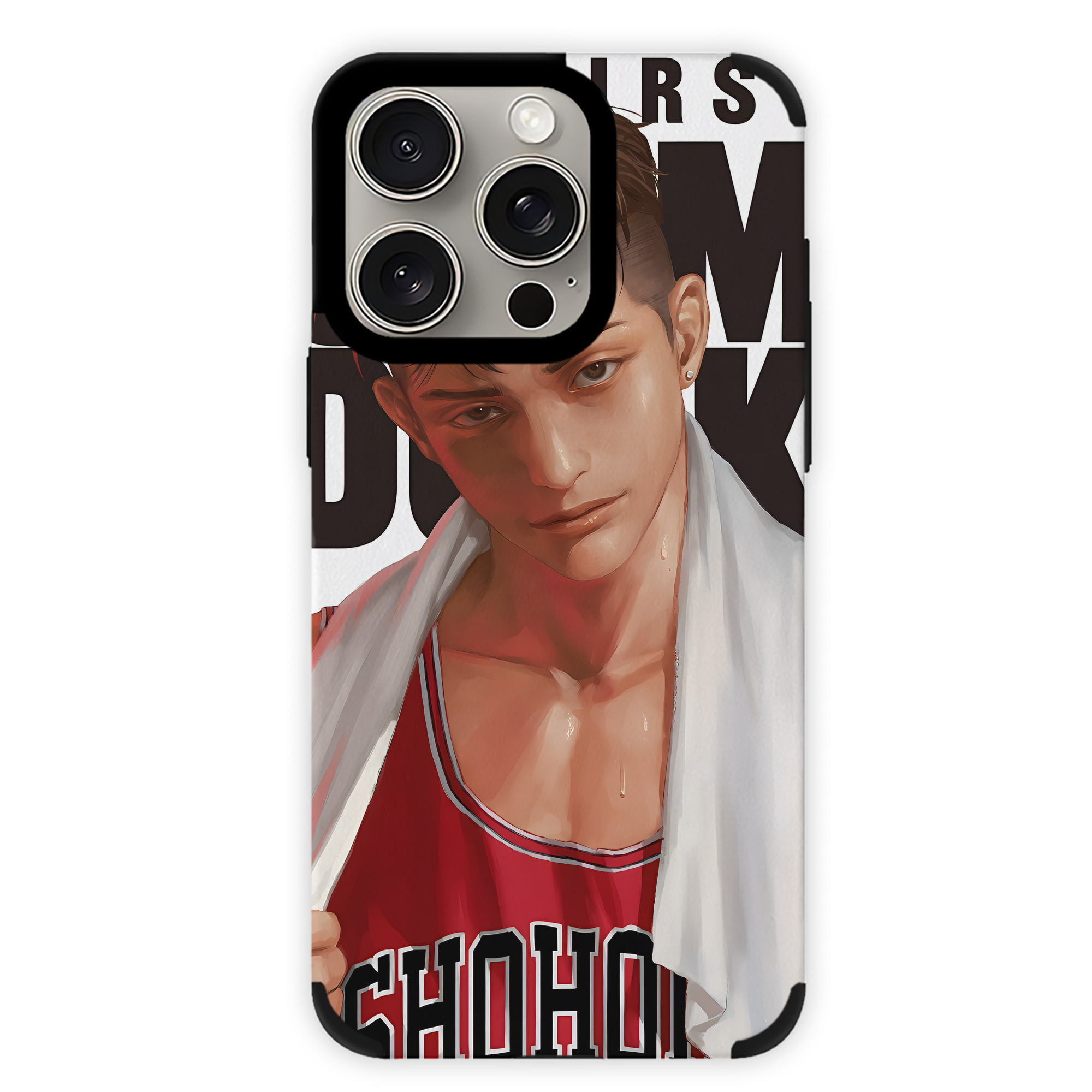 （画像用） SLAM DUNK／スラムダンク 【iPhone15ProMax対応】 PUレザー スマホケース 耐衝撃＆黄変防止