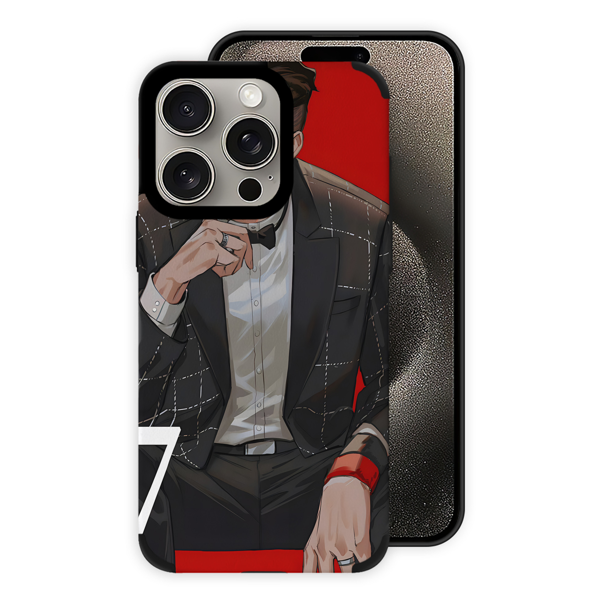 （画像用） SLAM DUNK／スラムダンク 【iPhone15ProMax対応】 PUレザー スマホケース 耐衝撃＆黄変防止