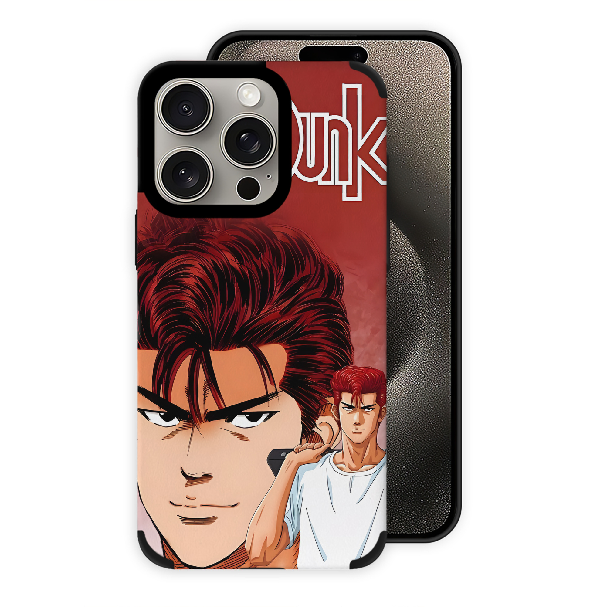 （画像用） SLAM DUNK／スラムダンク 【iPhone15ProMax対応】 PUレザー スマホケース 耐衝撃＆黄変防止