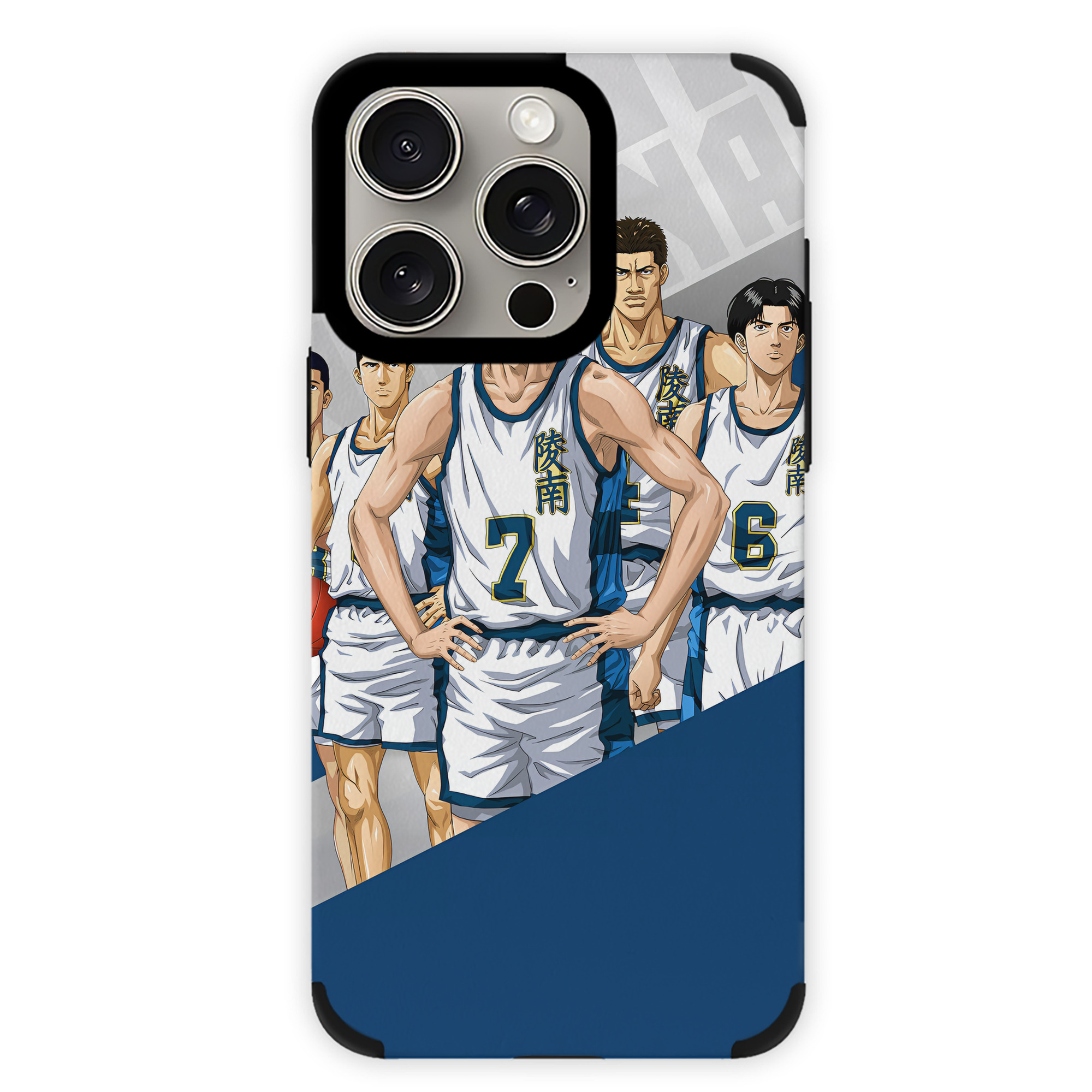 （画像用） SLAM DUNK／スラムダンク 【iPhone15ProMax対応】 PUレザー スマホケース 耐衝撃＆黄変防止