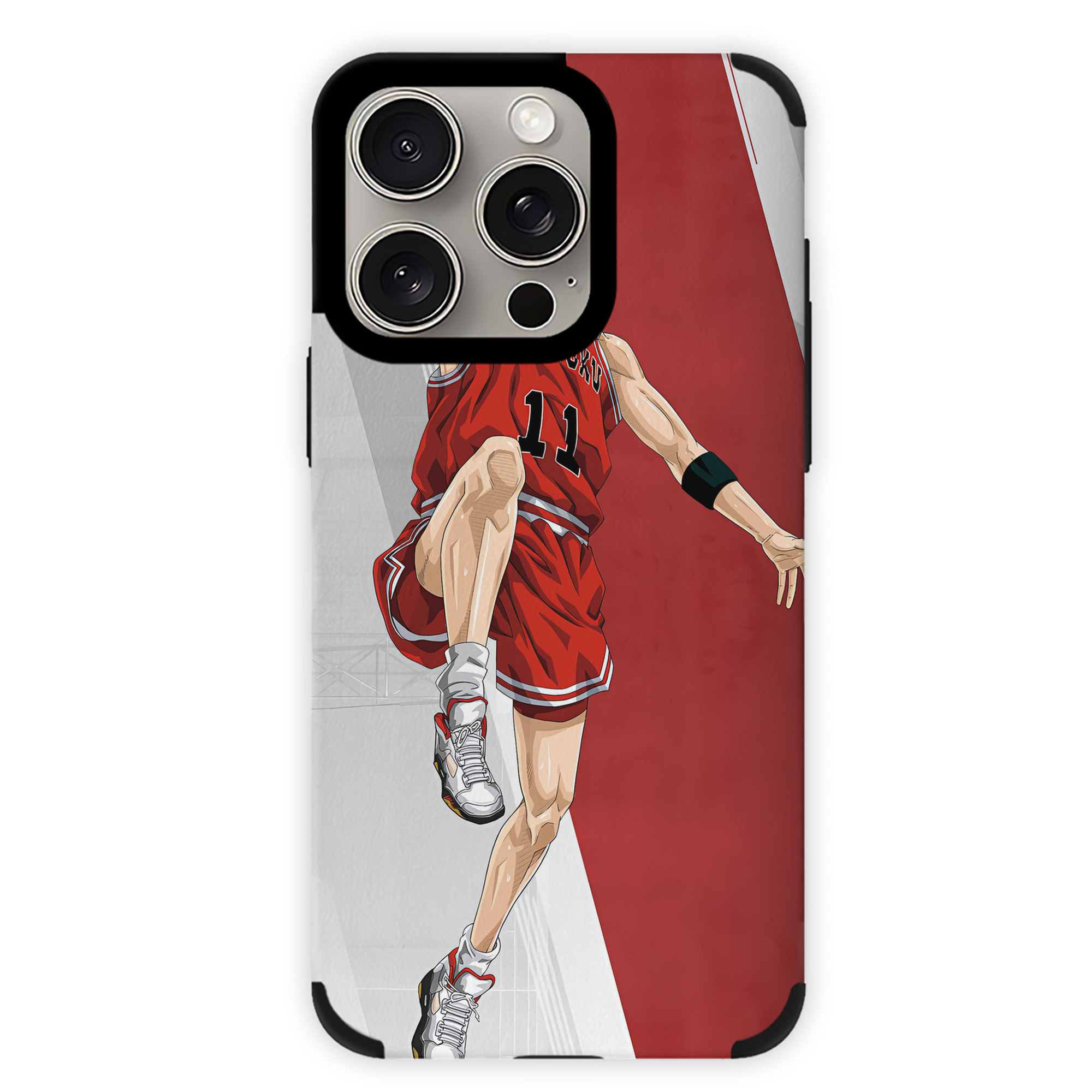 （画像用） SLAM DUNK／スラムダンク 【iPhone15ProMax対応】 PUレザー スマホケース 耐衝撃＆黄変防止