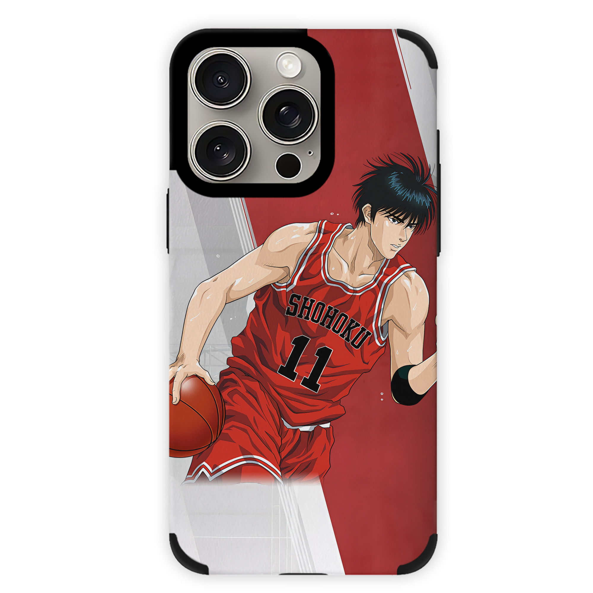（画像用） SLAM DUNK／スラムダンク 【iPhone15ProMax対応】 PUレザー スマホケース 耐衝撃＆黄変防止