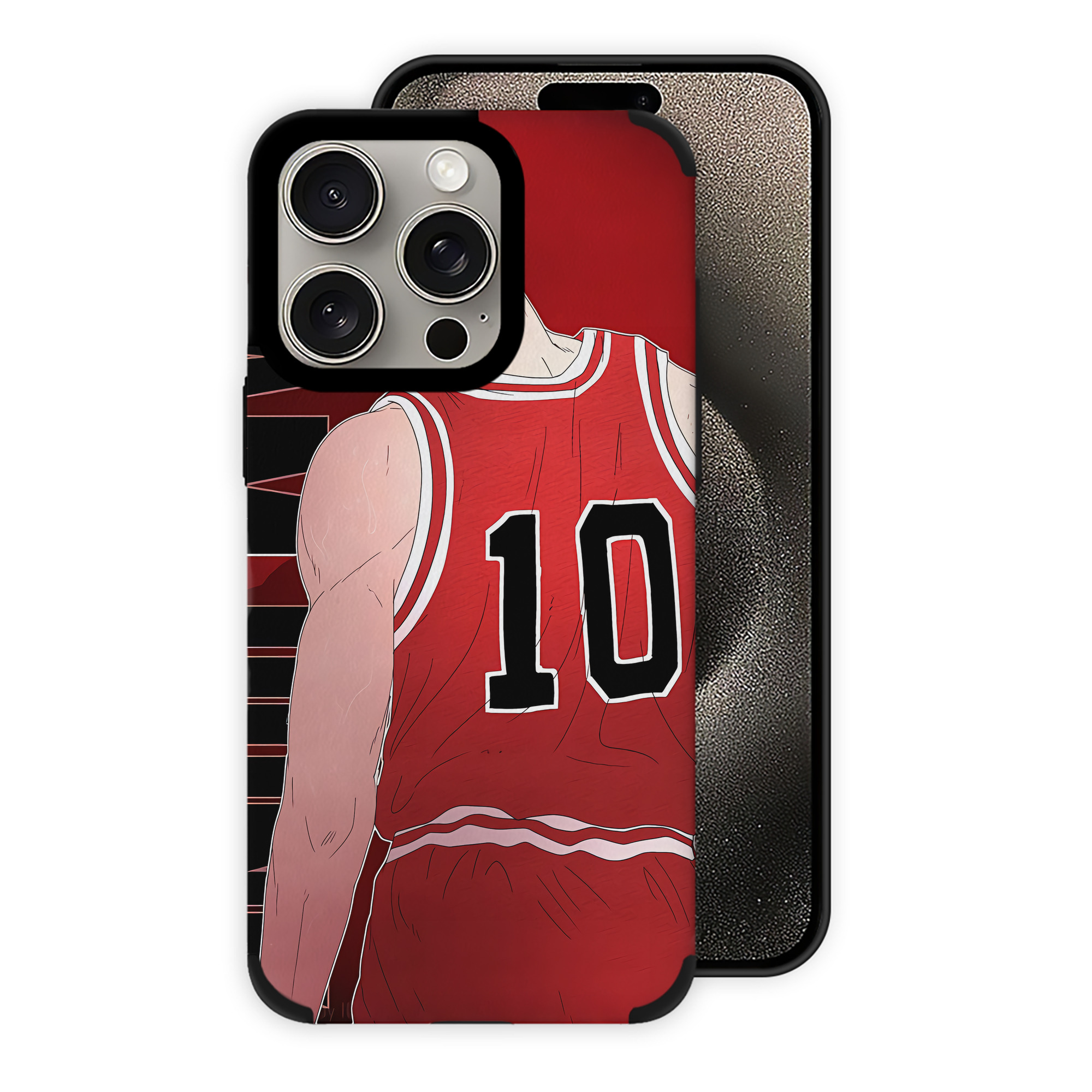 （画像用） SLAM DUNK／スラムダンク 【iPhone15ProMax対応】 PUレザー スマホケース 耐衝撃＆黄変防止