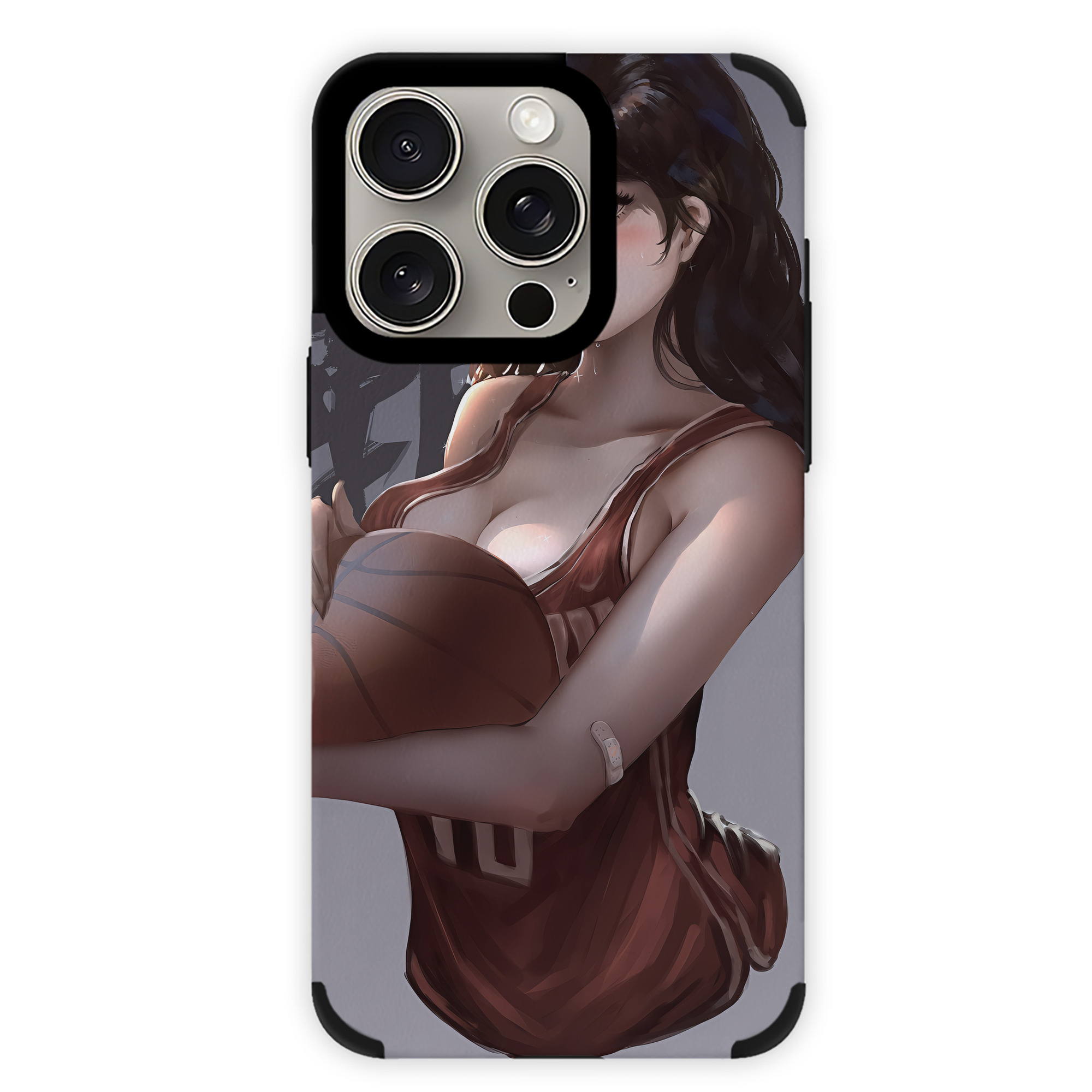 （画像用） SLAM DUNK／スラムダンク 【iPhone15ProMax対応】 PUレザー スマホケース 耐衝撃＆黄変防止