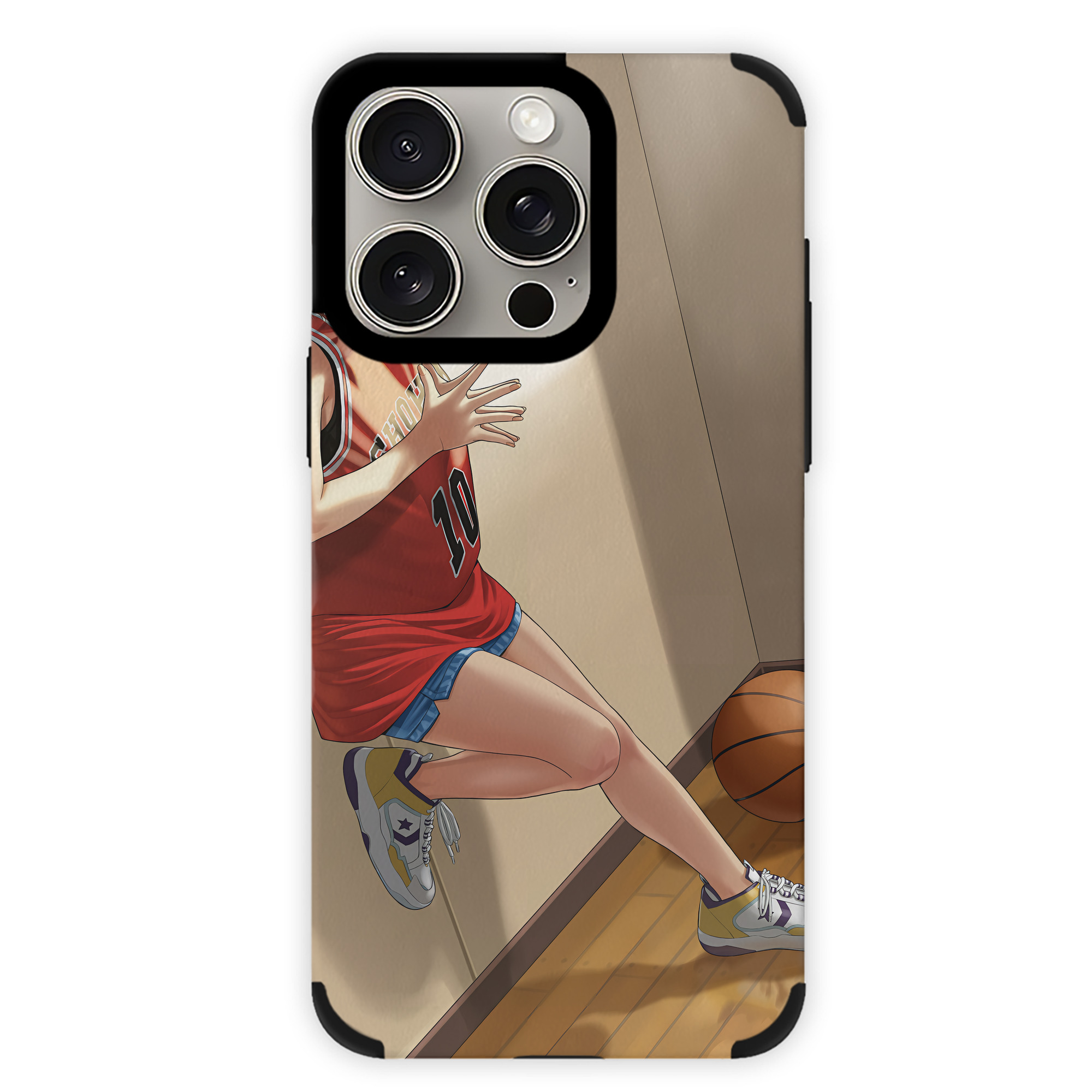 （画像用） SLAM DUNK／スラムダンク 【iPhone15ProMax対応】 PUレザー スマホケース 耐衝撃＆黄変防止