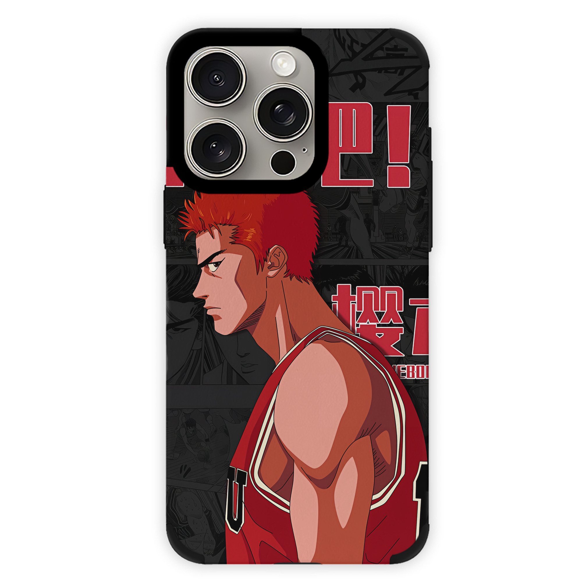 （画像用） SLAM DUNK／スラムダンク 【iPhone15ProMax対応】 PUレザー スマホケース 耐衝撃＆黄変防止