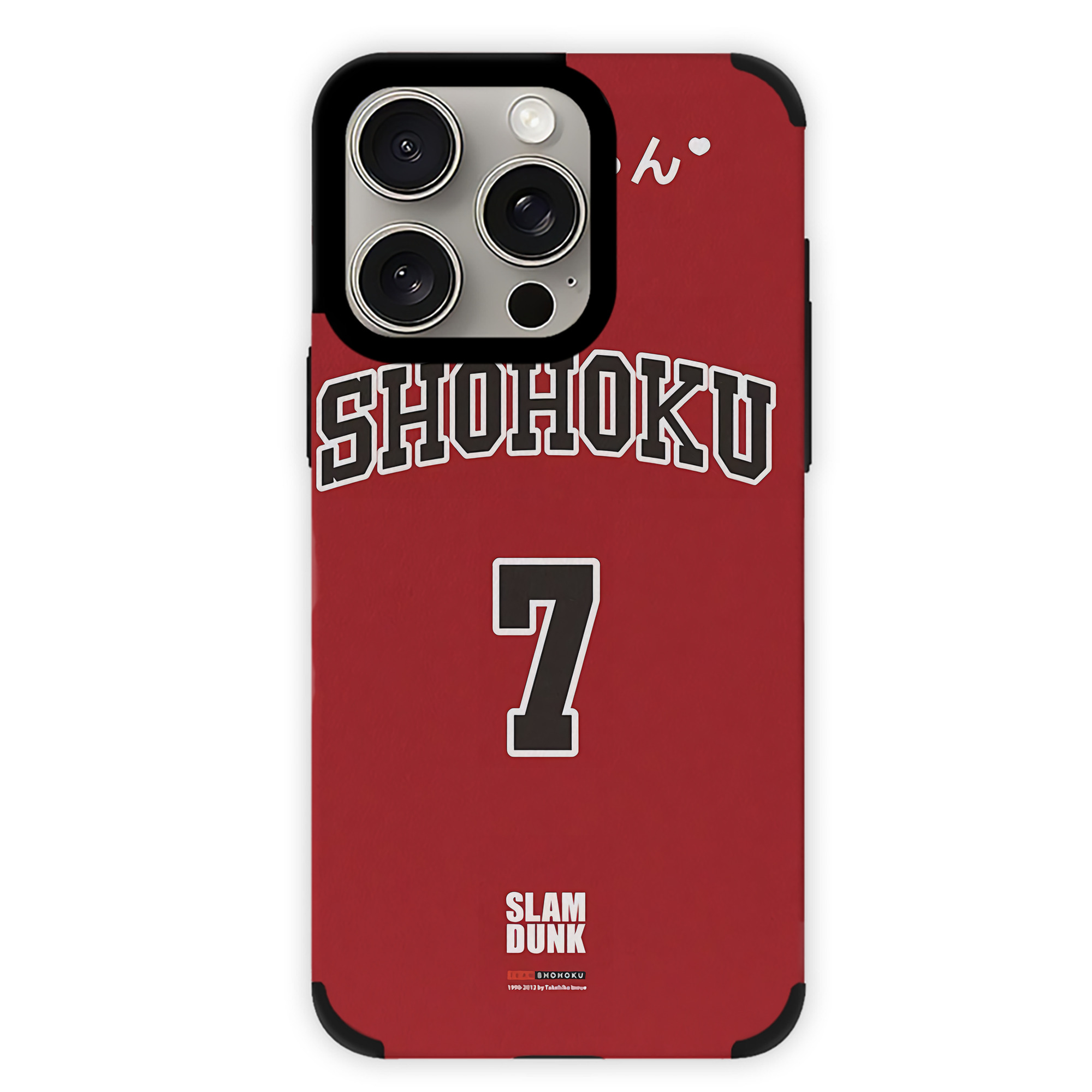 （画像用） SLAM DUNK／スラムダンク 【iPhone15ProMax対応】 PUレザー スマホケース 耐衝撃＆黄変防止