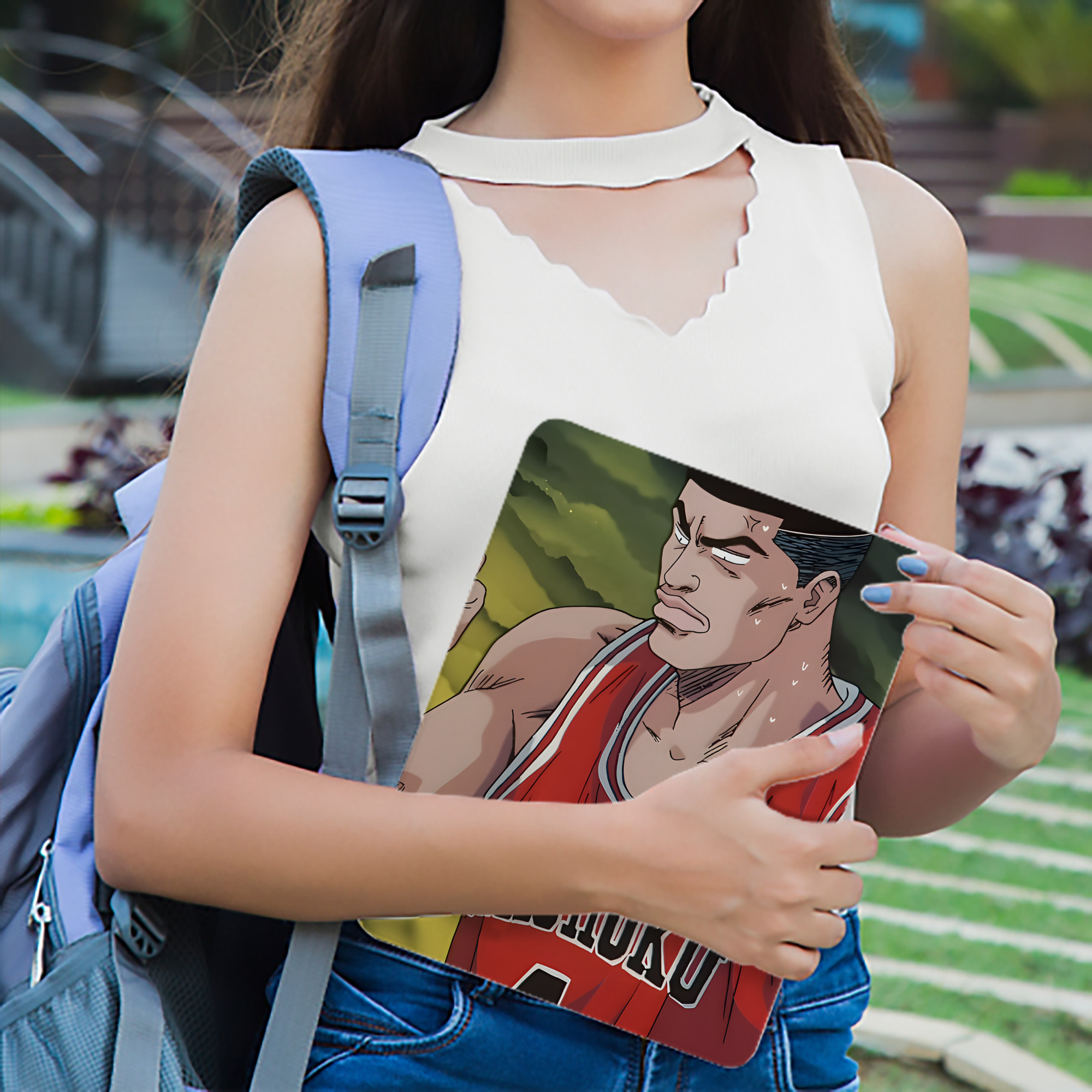 SLAM DUNK／スラムダンク IPad ケース ブック型 PUレザー TPU 耐衝撃 軽量 薄型 ペン収納なし 全面保護 IPad 各モデル対応