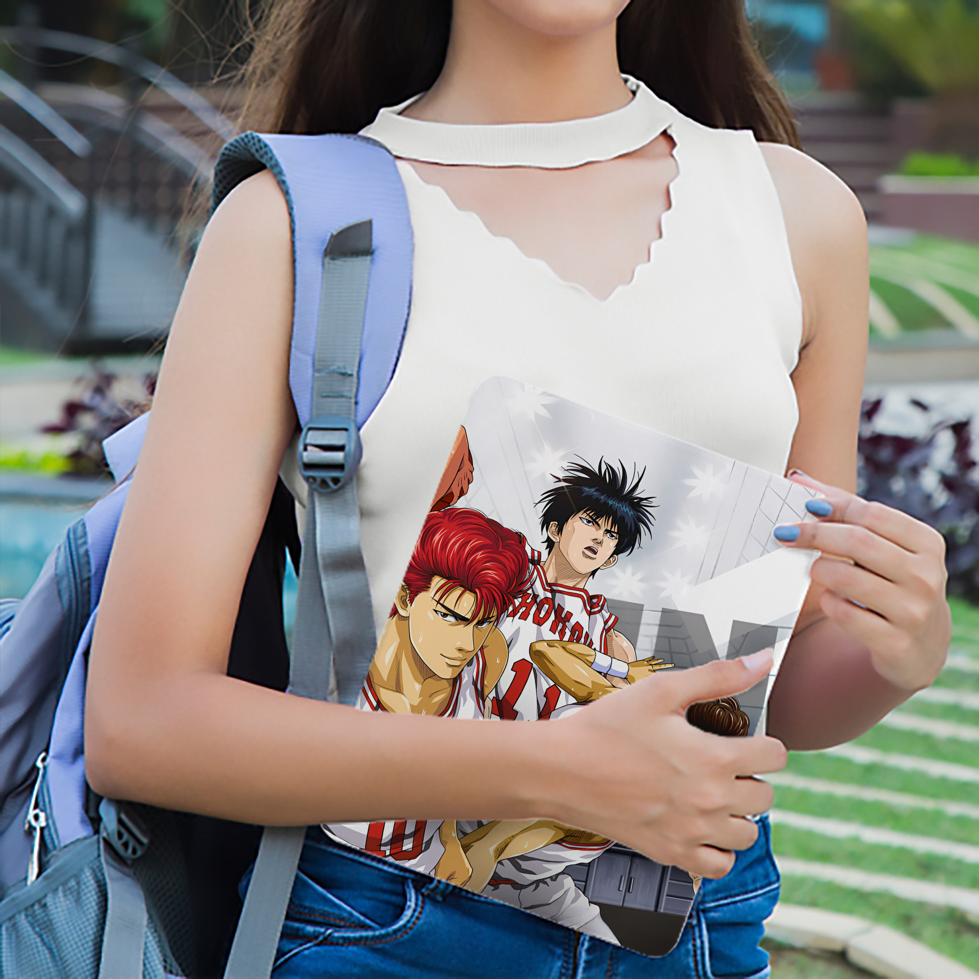SLAM DUNK／スラムダンク IPadケース ペンホルダー付き ブックスタイルデザイン