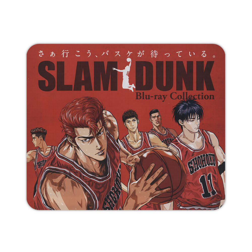 （画像用） SLAM DUNK／スラムダンク マウスパッド ステッチ加工 ラバー素材 防水 滑り止め 超薄型 ゲーミング/オフィス対応